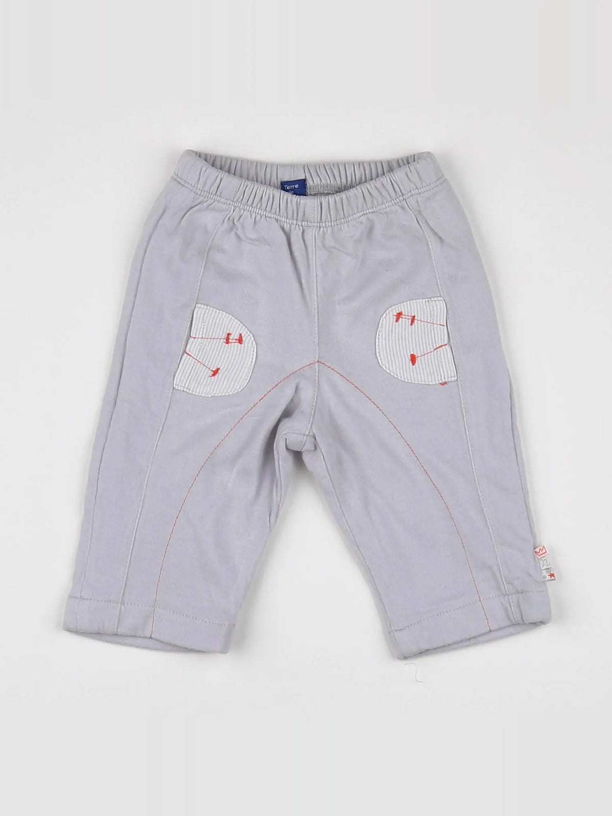 Terre de marins - pantalon gris - 3 mois