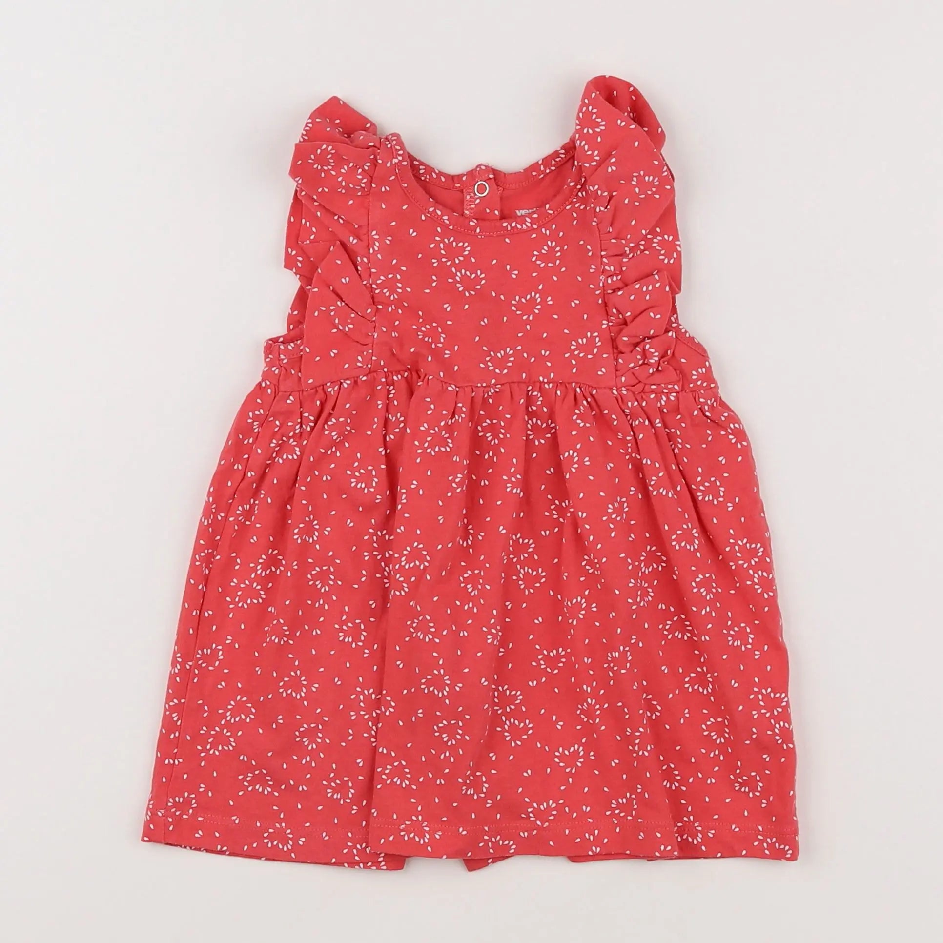 Vertbaudet - robe rose - 12 mois