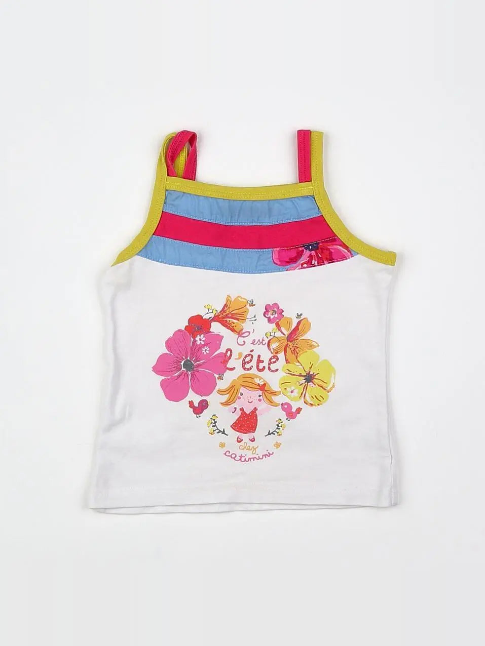 Catimini - débardeur multicolore - 18 mois