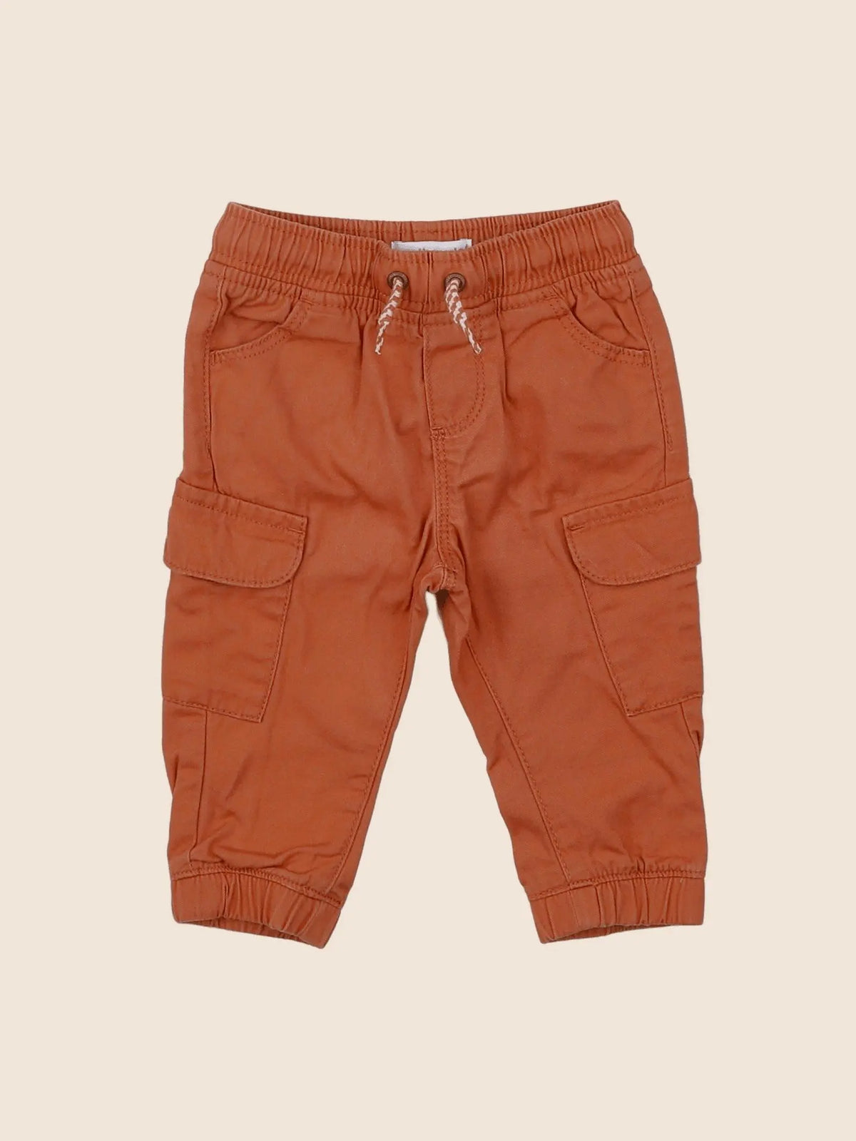 Vertbaudet - pantalon marron - 6 mois