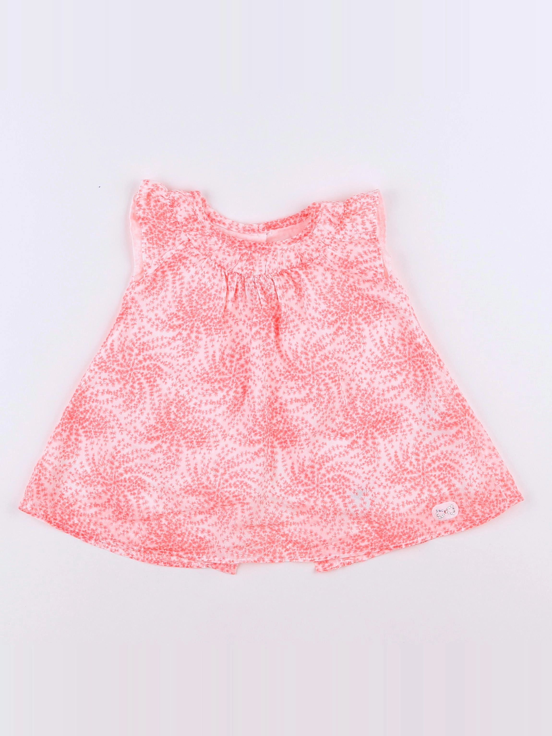 Absorba - blouse rose - 3 mois