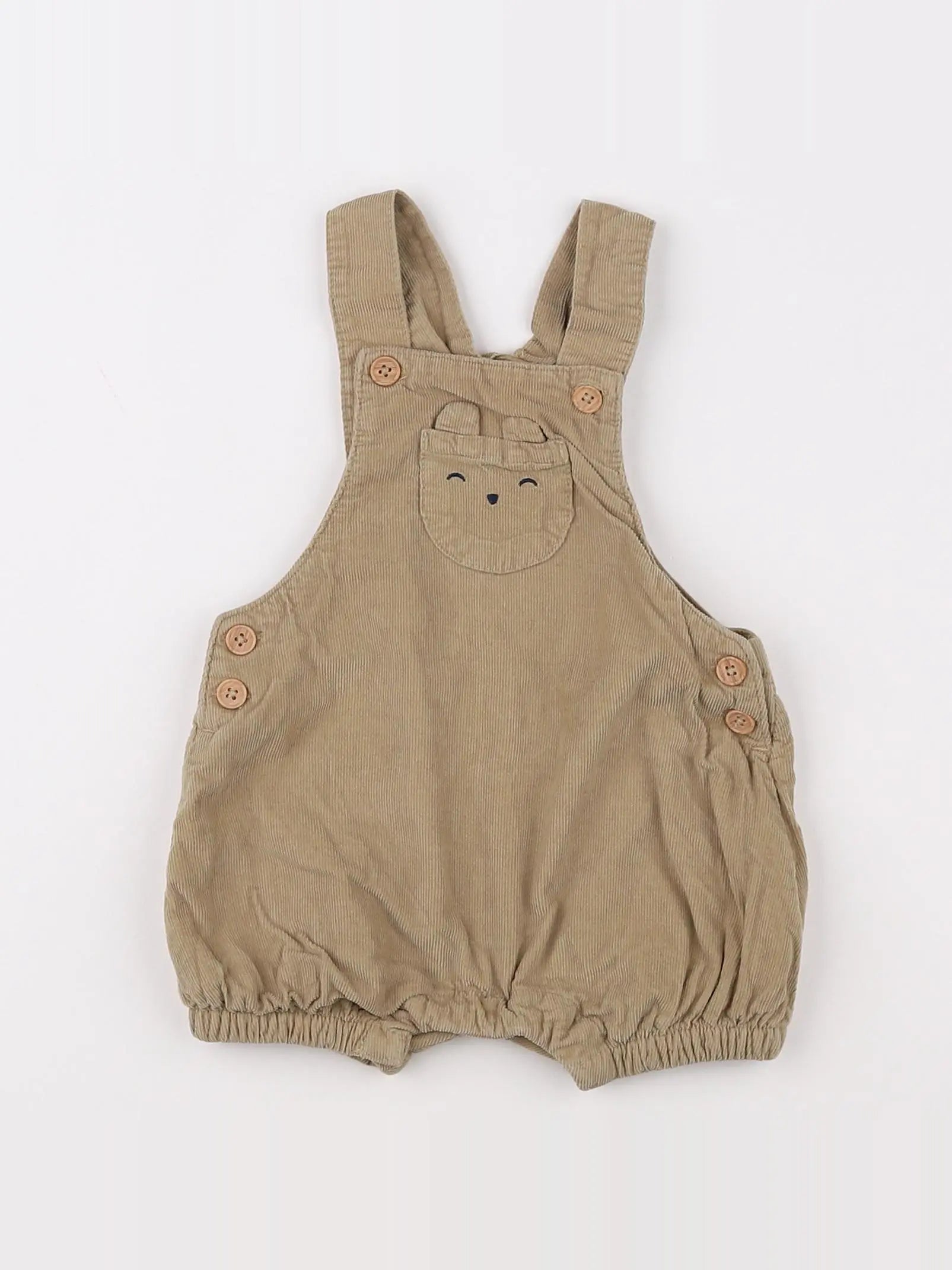Tape à l'oeil - salopette marron - 3 mois