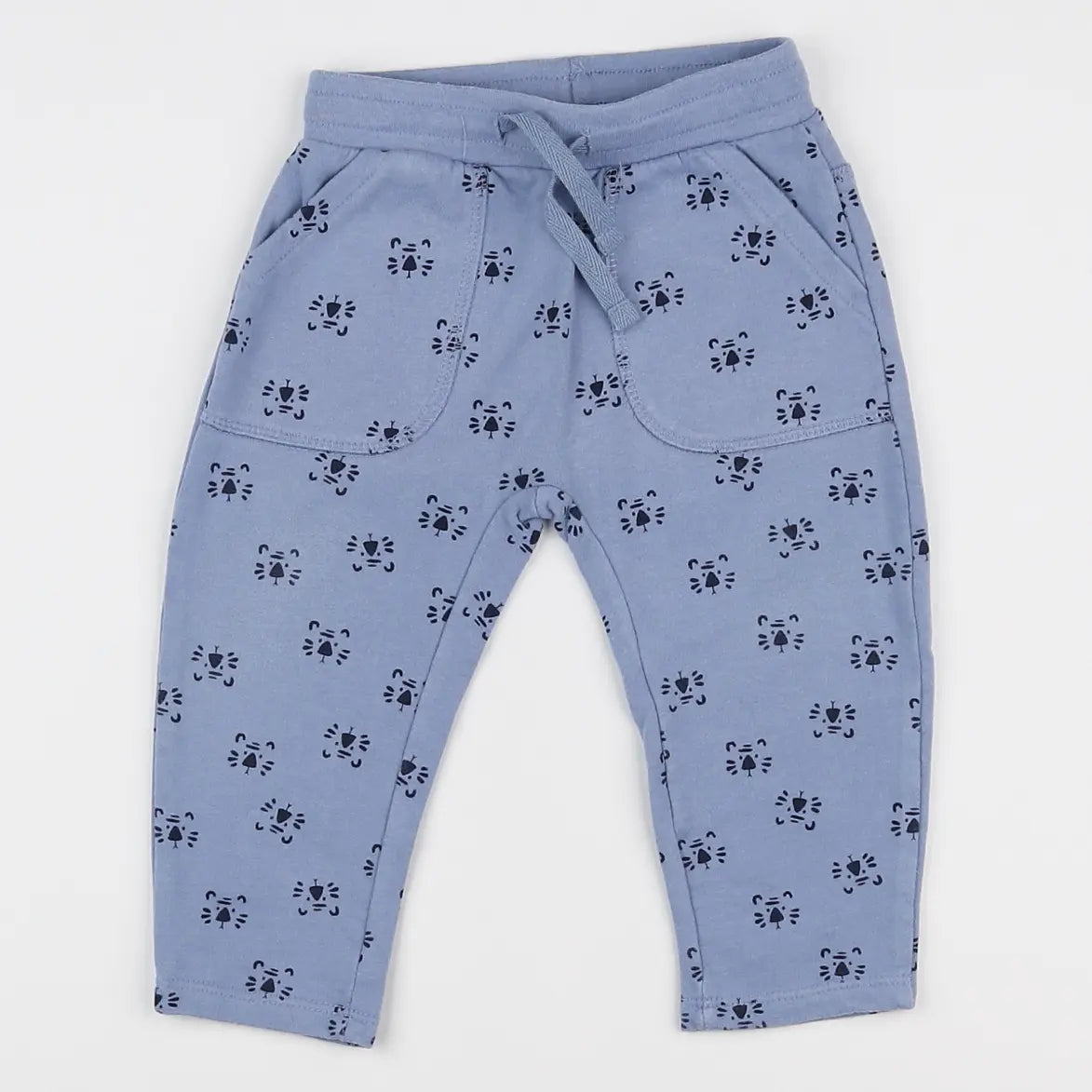 Vertbaudet - jogging bleu - 9 mois