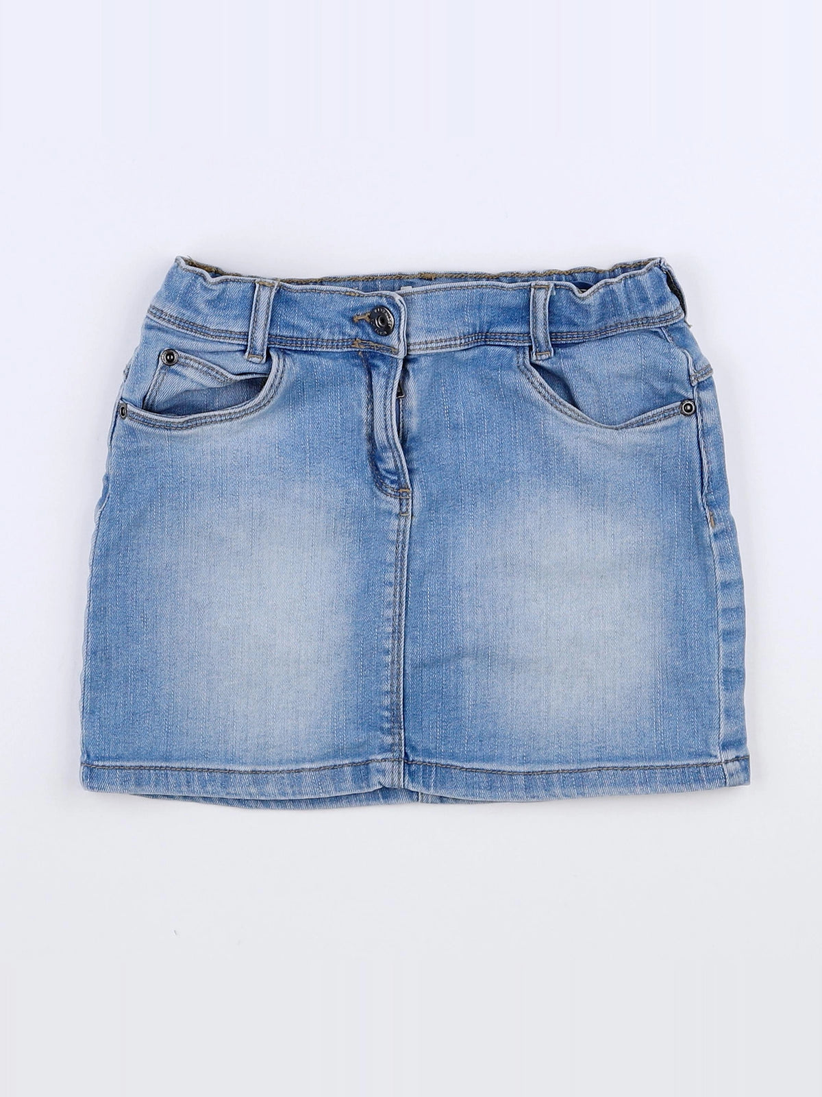 Vertbaudet - jupe bleu - 8 ans