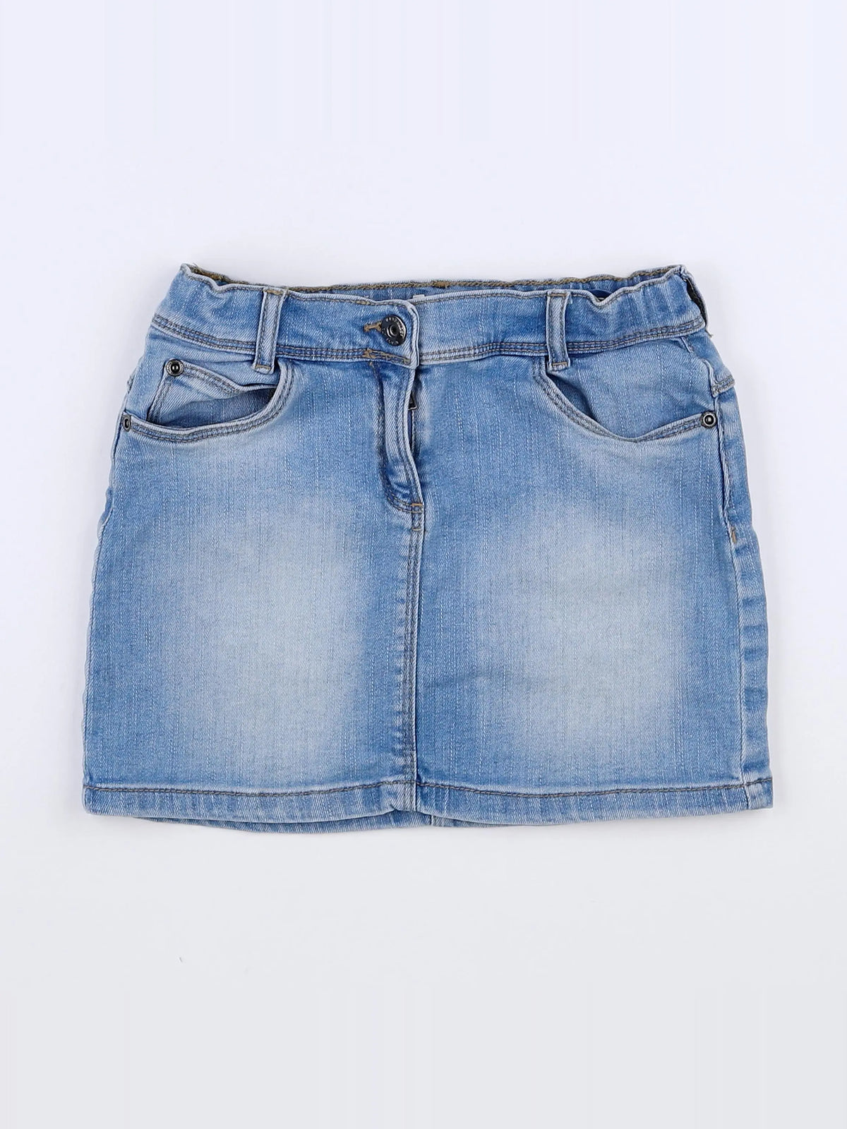 Vertbaudet - jupe bleu - 8 ans