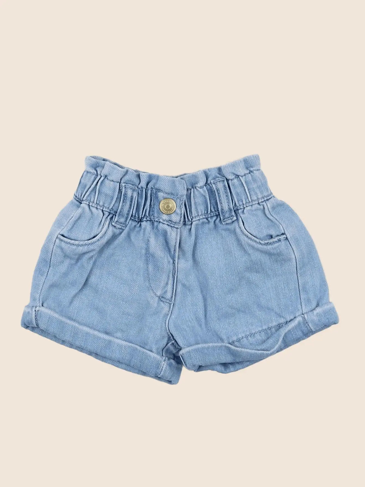 Tape à l'oeil - short bleu - 3 mois