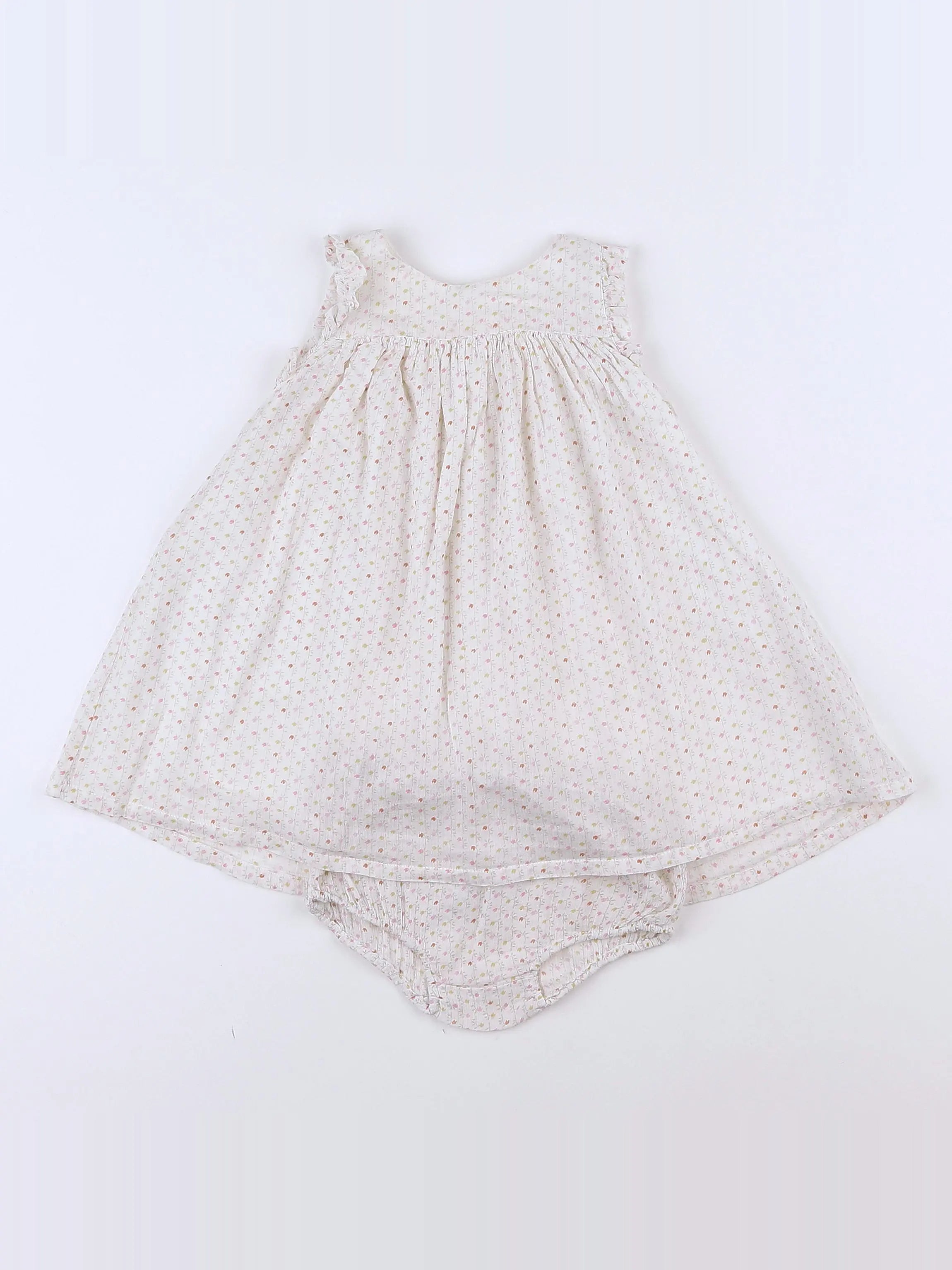 Boutchou - robe multicolore - 9 mois