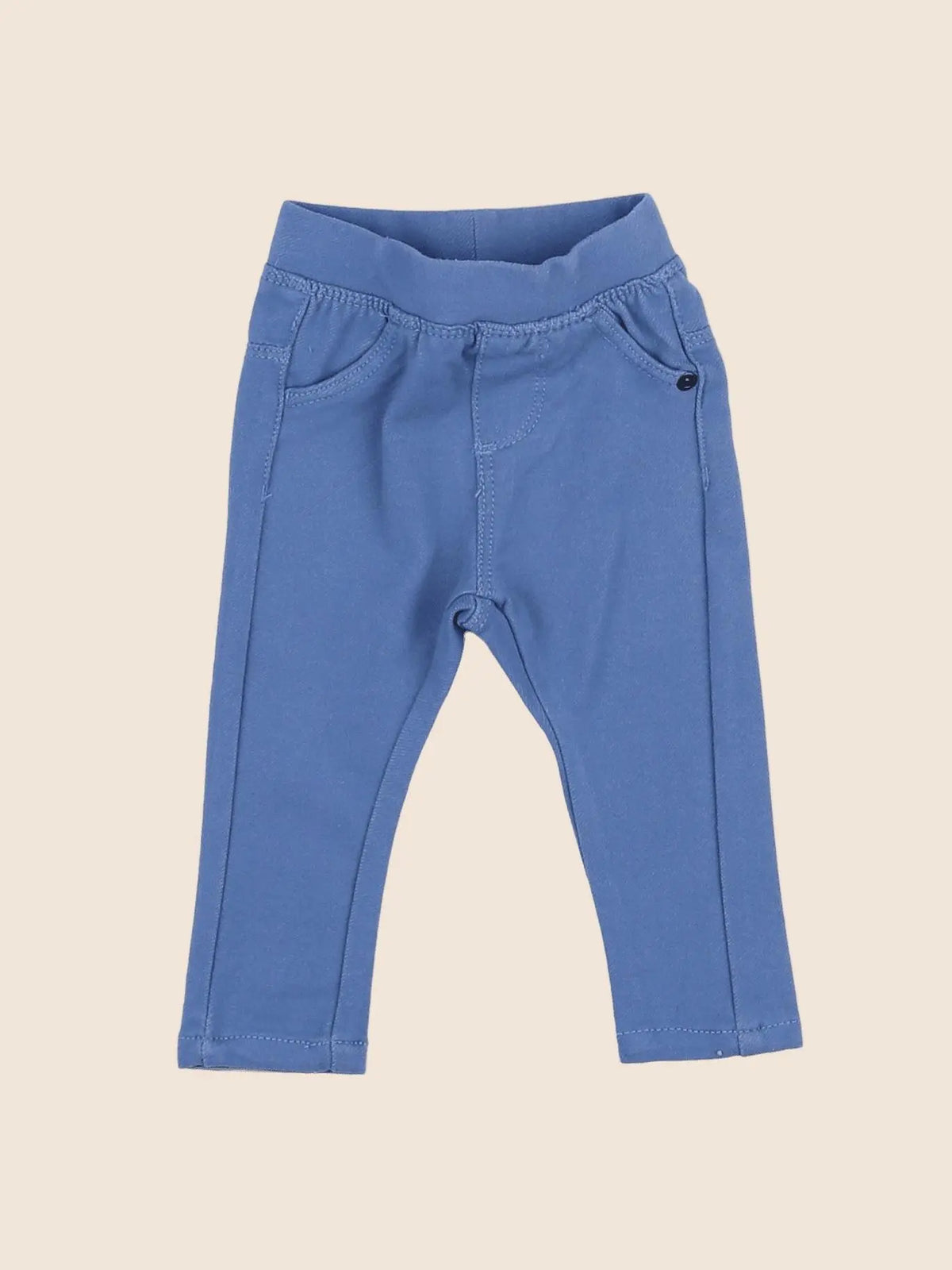 Vertbaudet - jegging bleu - 3 mois