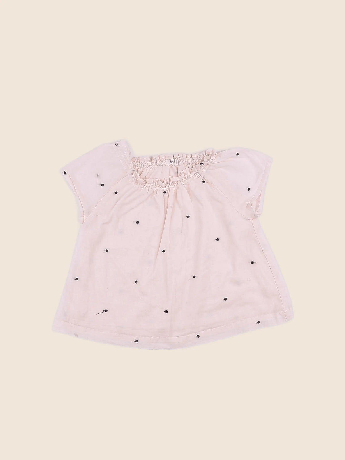 Boutchou - blouse rose - 9 mois