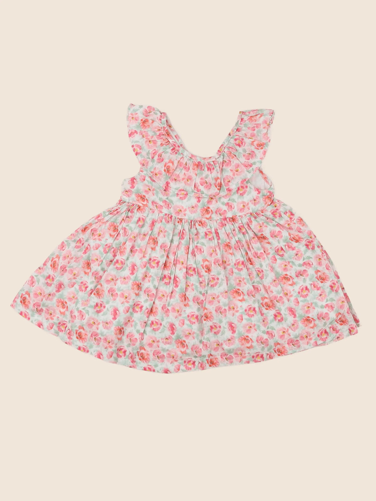 Vertbaudet - robe rose - 12 mois