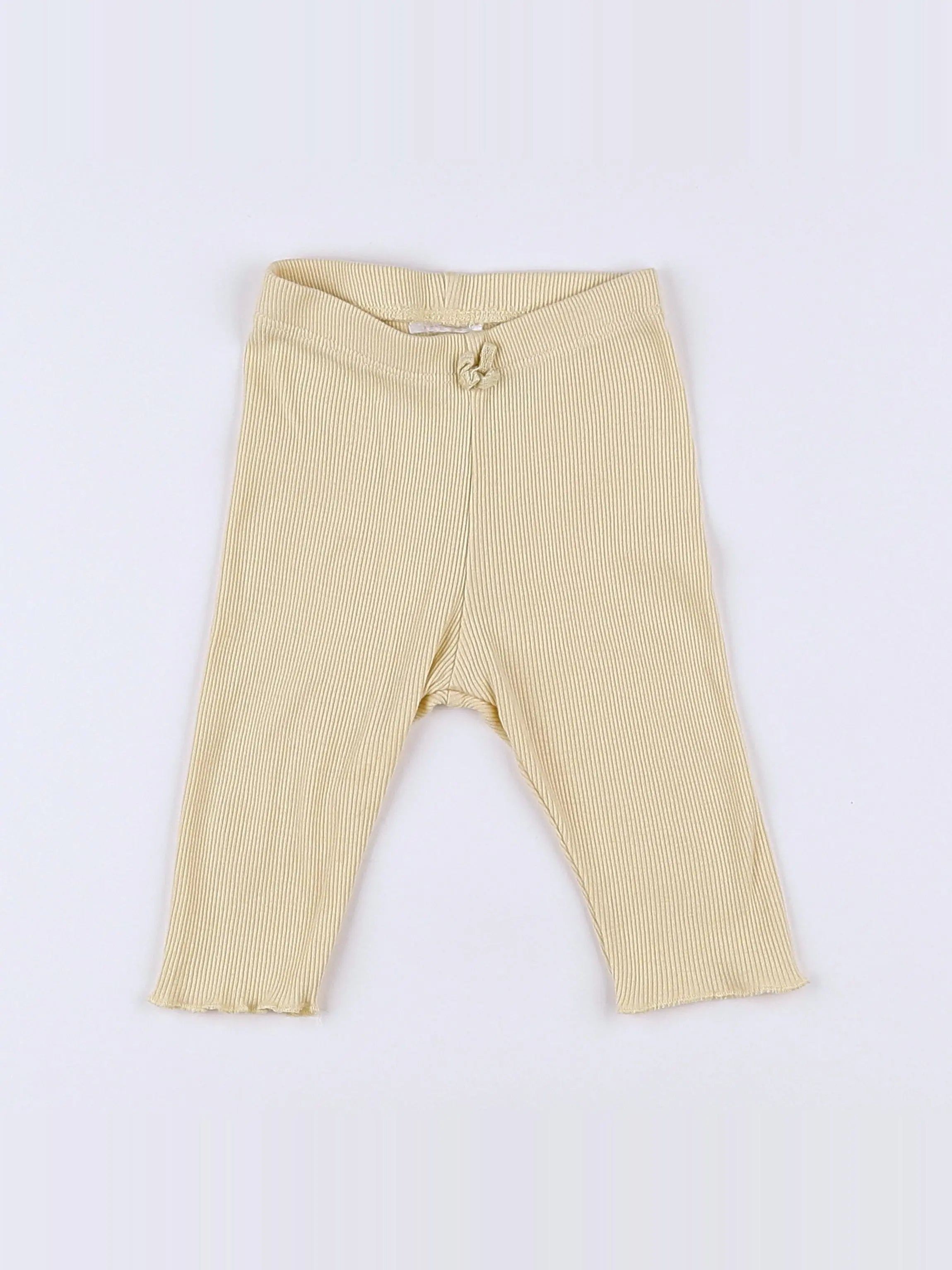 H&M - legging jaune - 3 mois