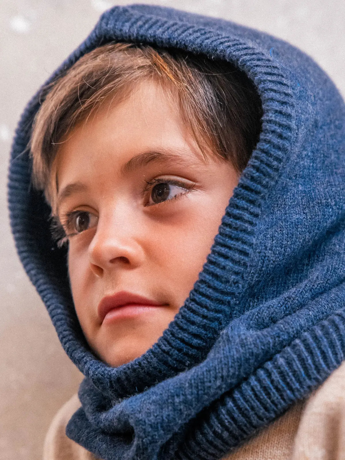 La Cagoule 100% laine Carbone