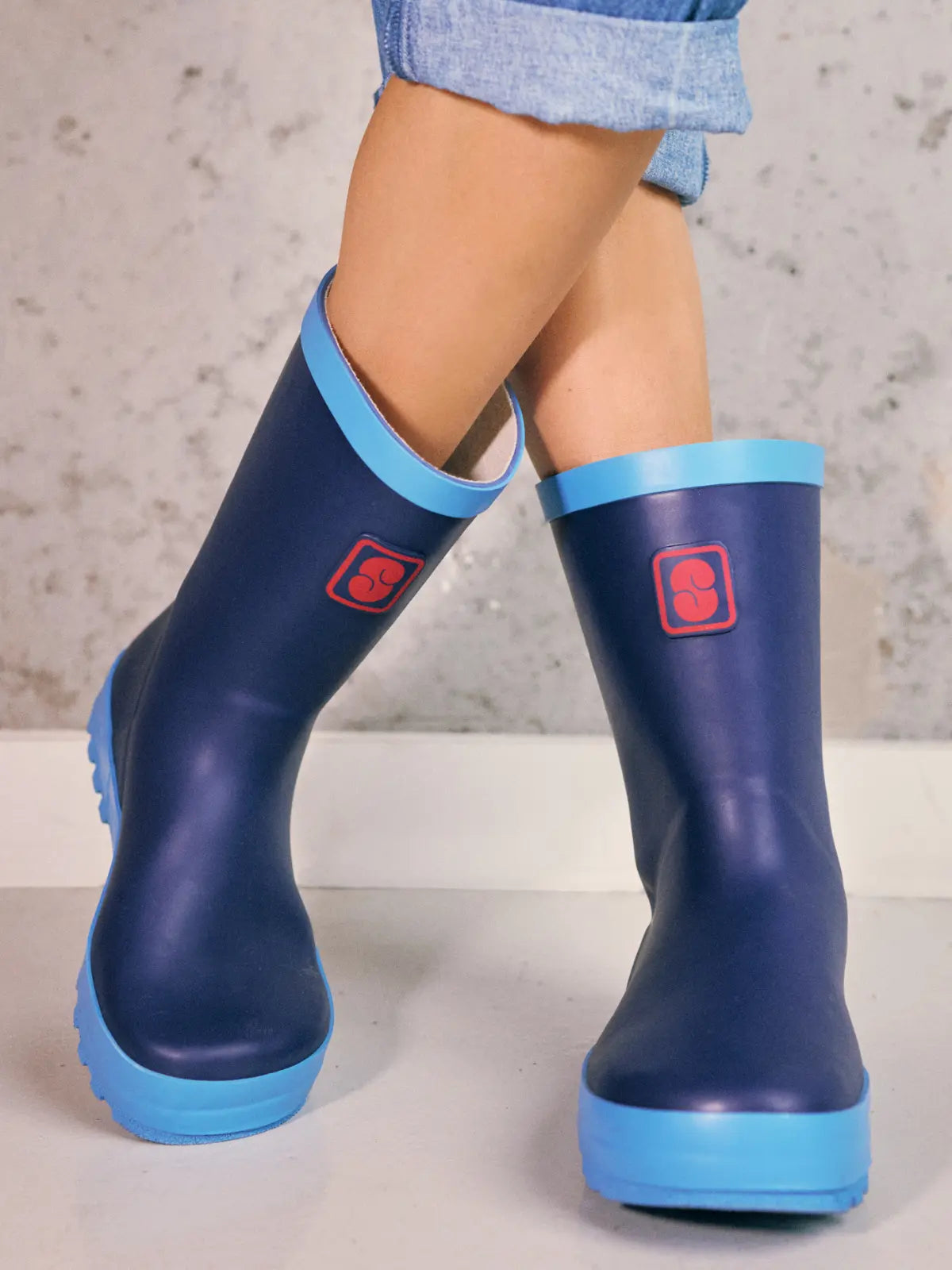 Les bottes Bleu Orage