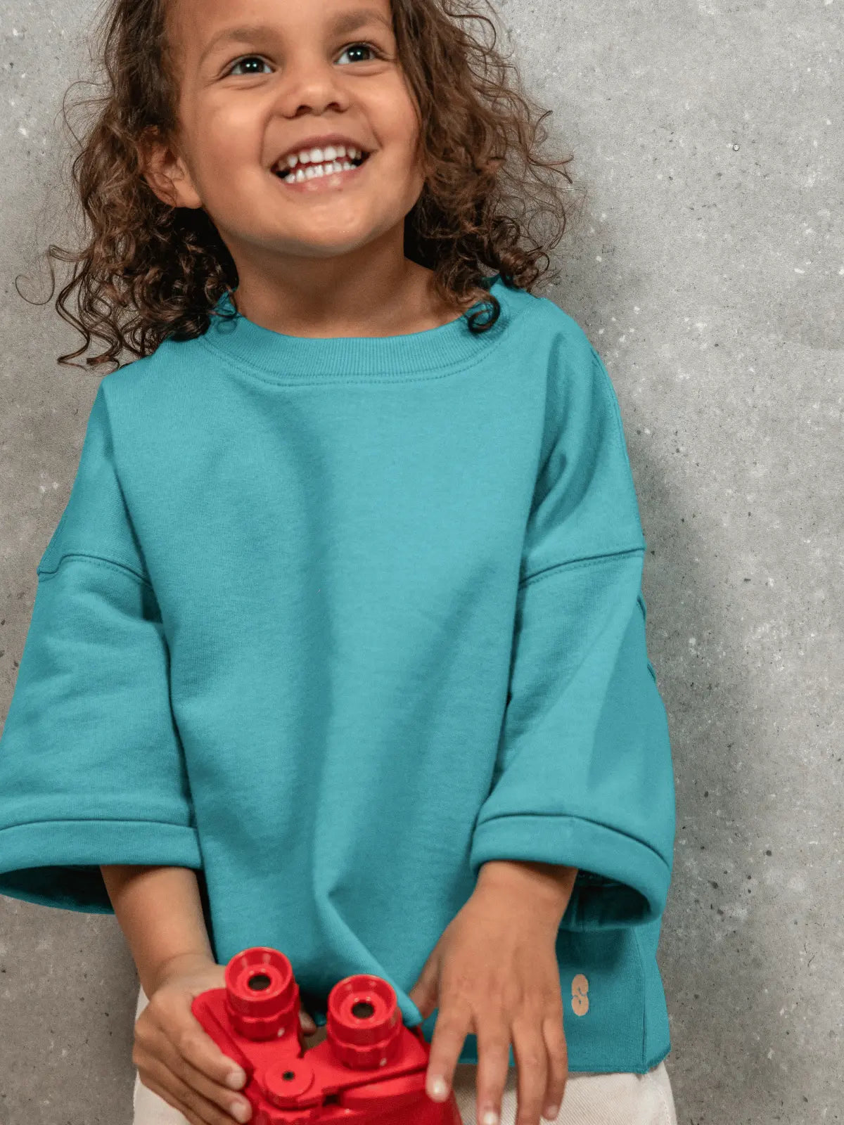 Le Tee-shirt sweat Vert canard