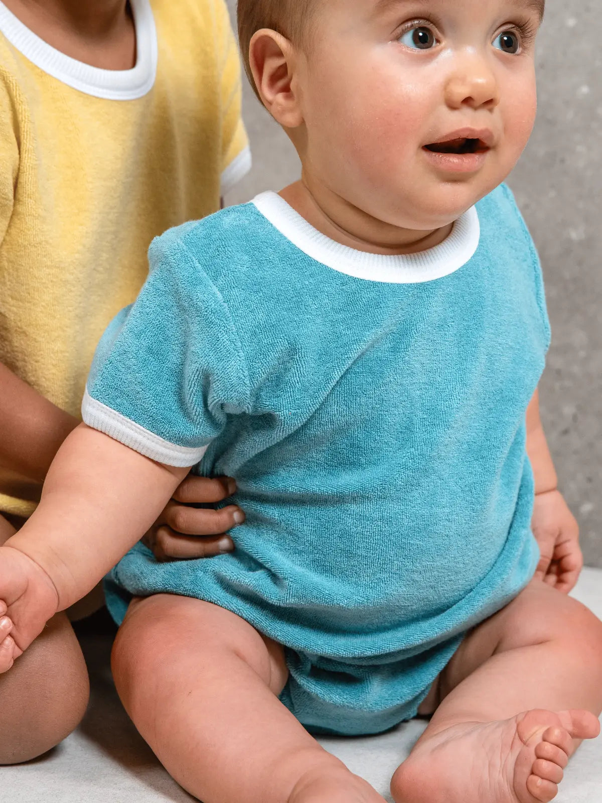 La Combinaison éponge Bleu nuage