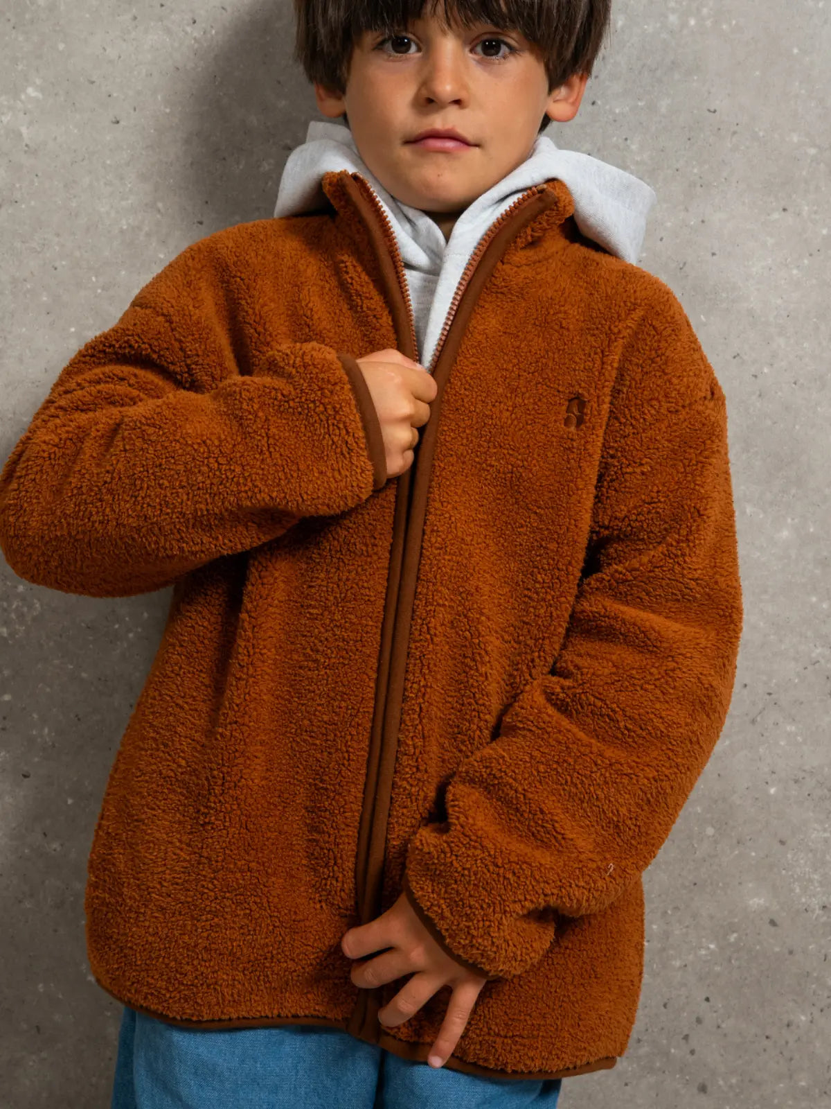 La veste doudou Caramel