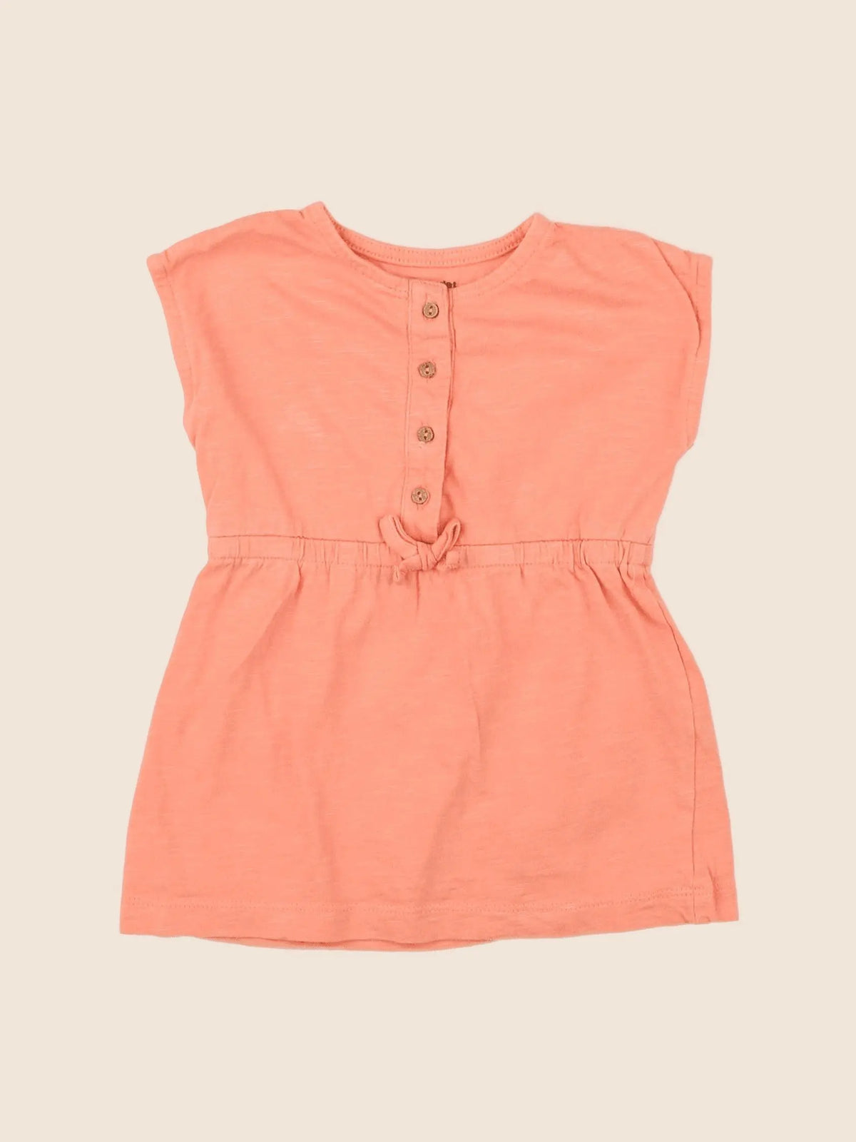 Vertbaudet - robe rose - 9 mois