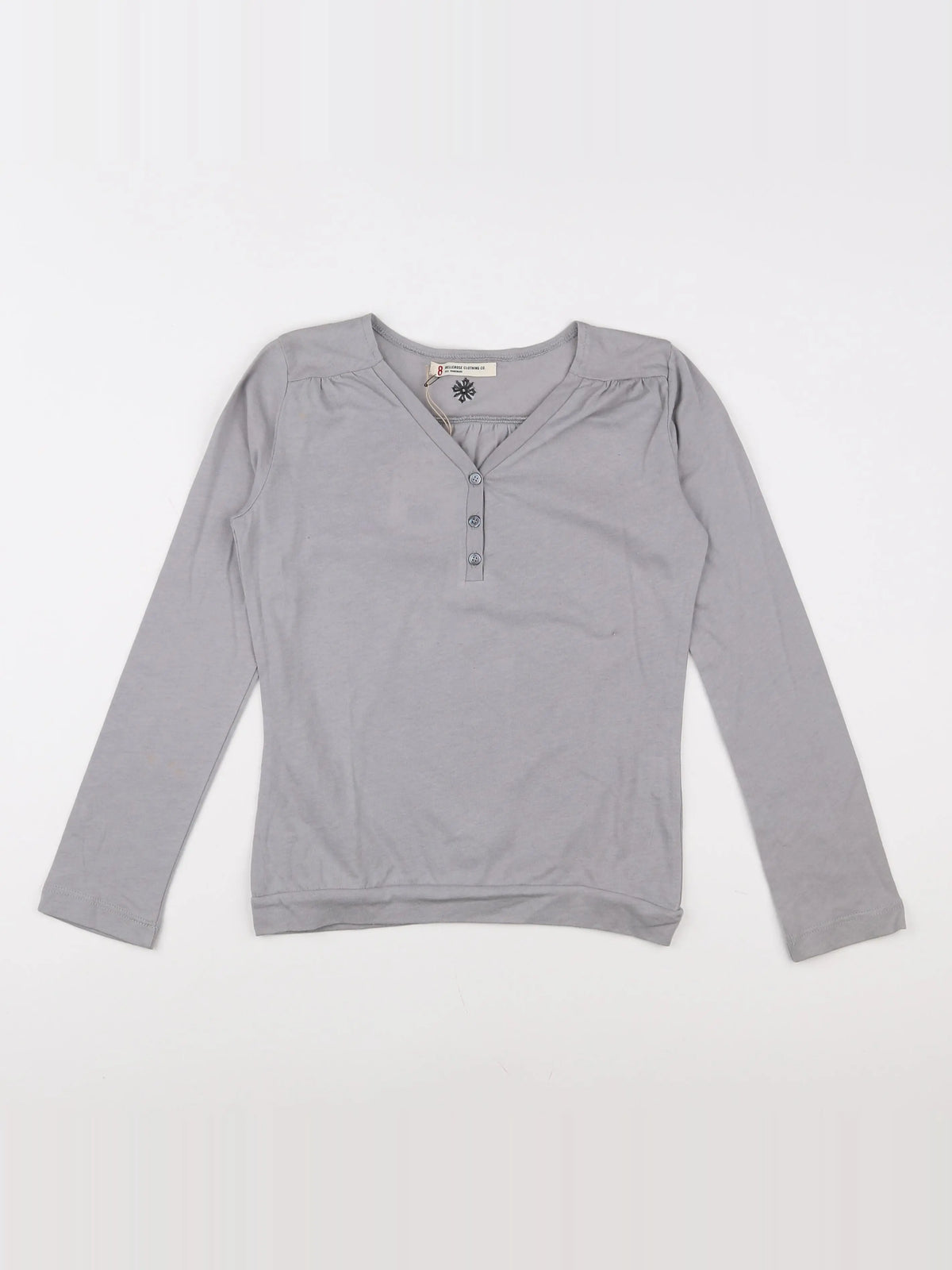 Bellerose - tee-shirt gris (état neuf) - 8 ans