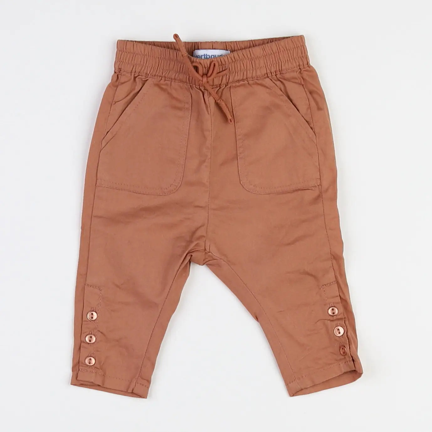 Vertbaudet - pantalon rose - 3 mois