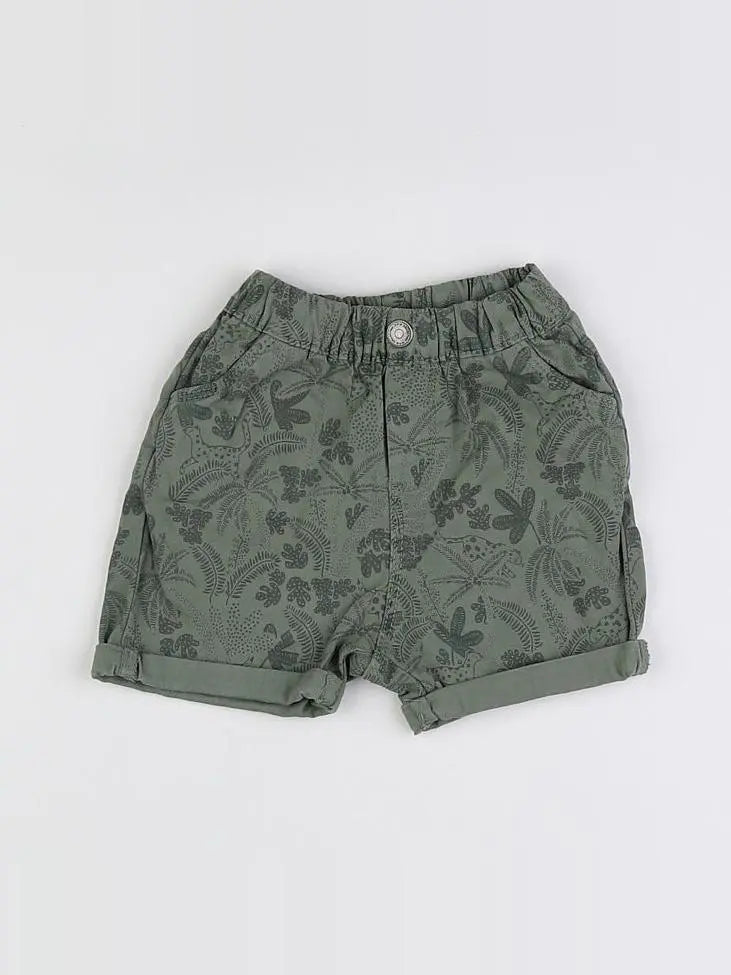 Tape à l'oeil - short vert - 6 mois