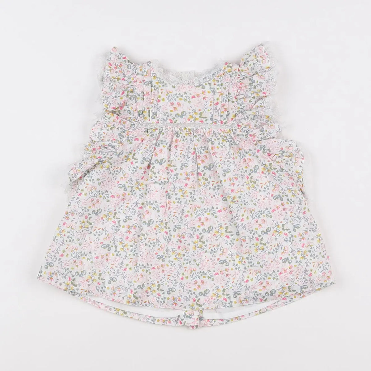 Vertbaudet - robe multicolore - 6 mois