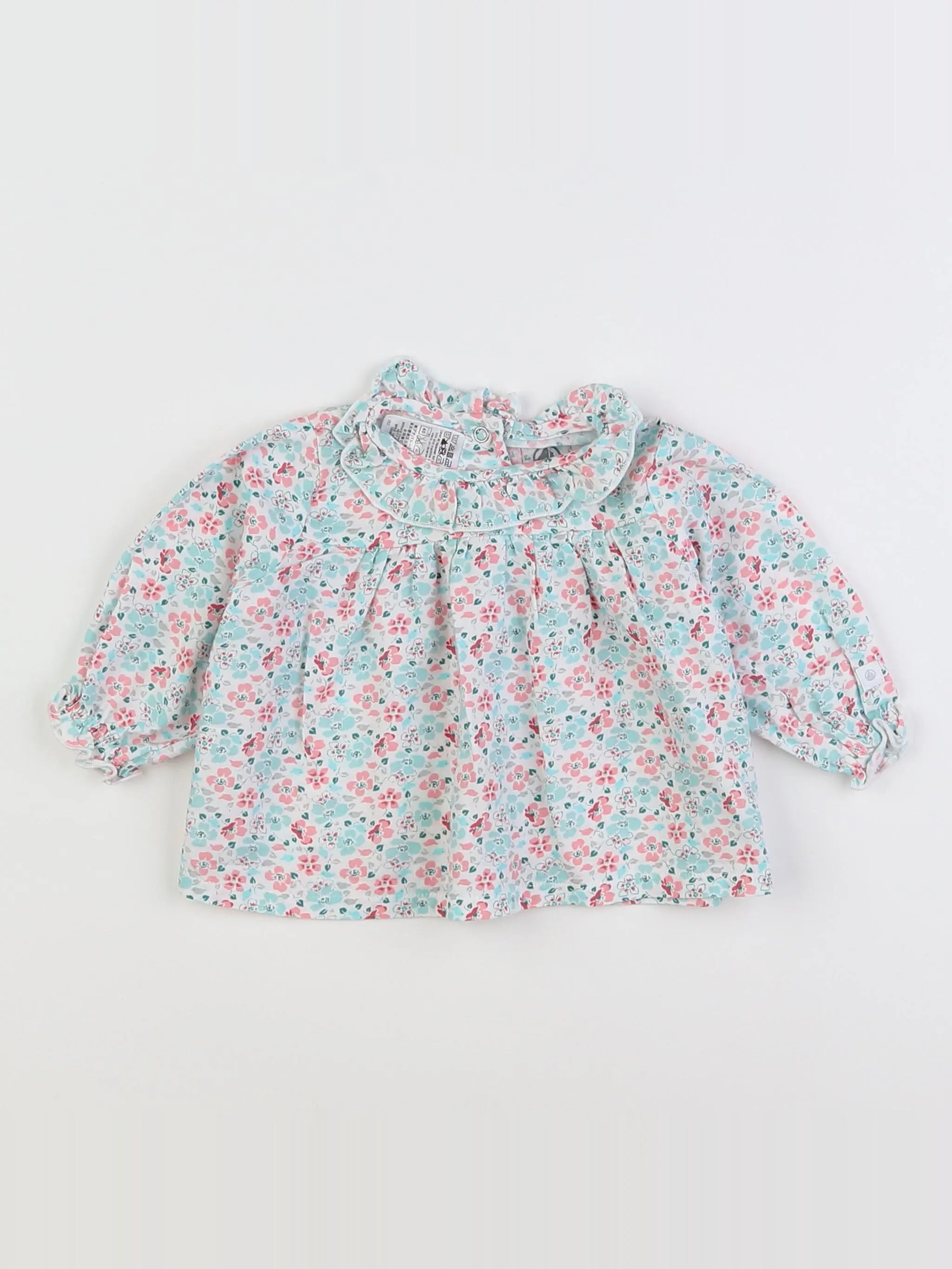 Petit Bateau - tee-shirt multicolore - 3 mois