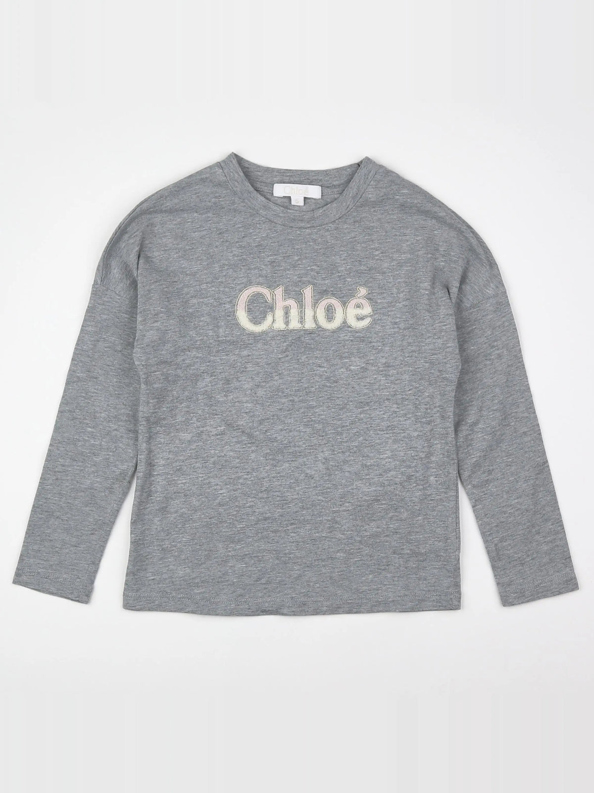 Chloé - tee-shirt gris - 6 ans