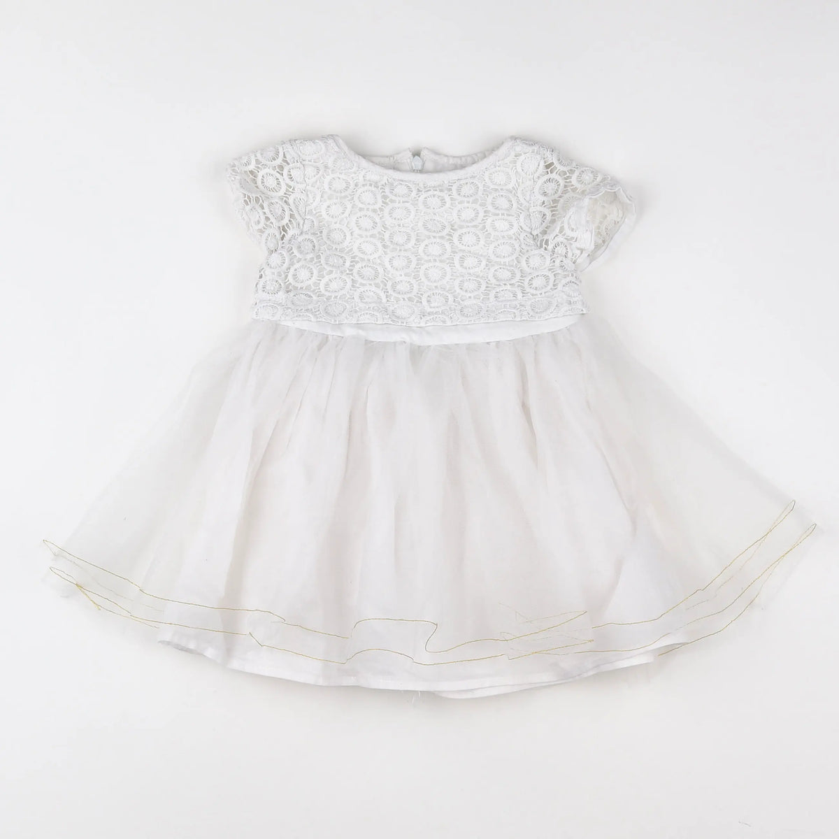 Vertbaudet - robe blanc - 2 ans
