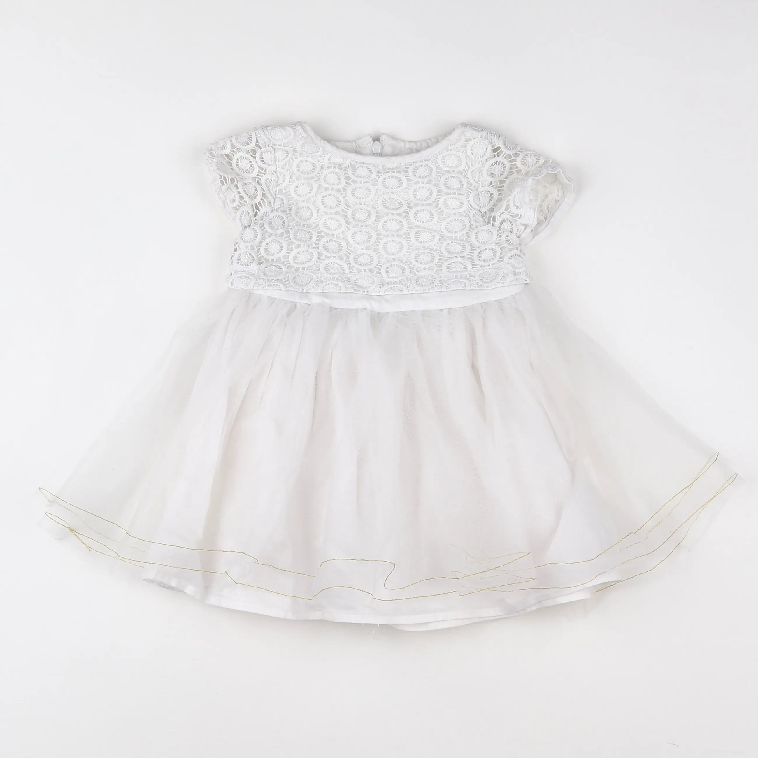 Vertbaudet - robe blanc - 2 ans