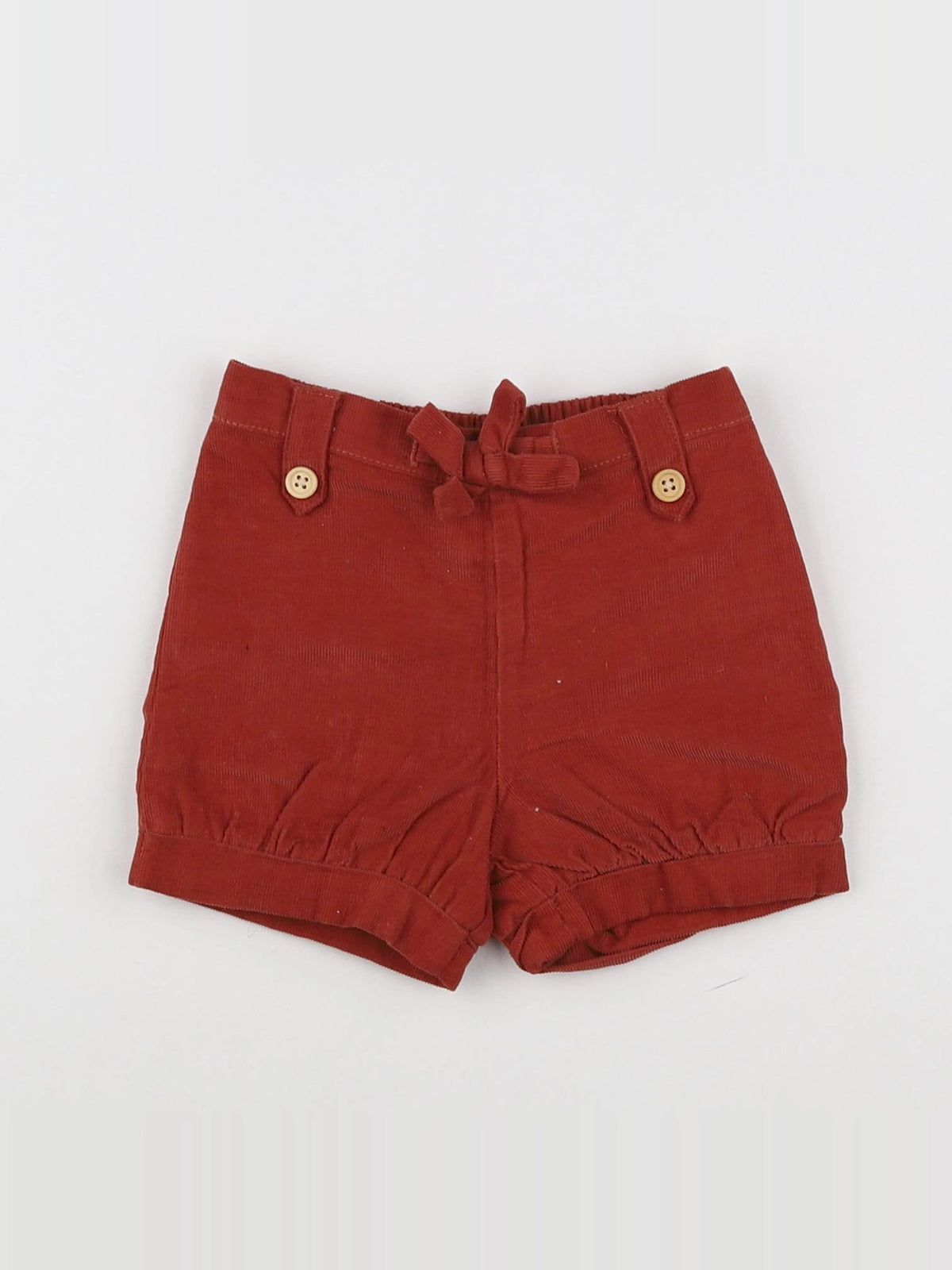 Cyrillus - short marron - 12 mois
