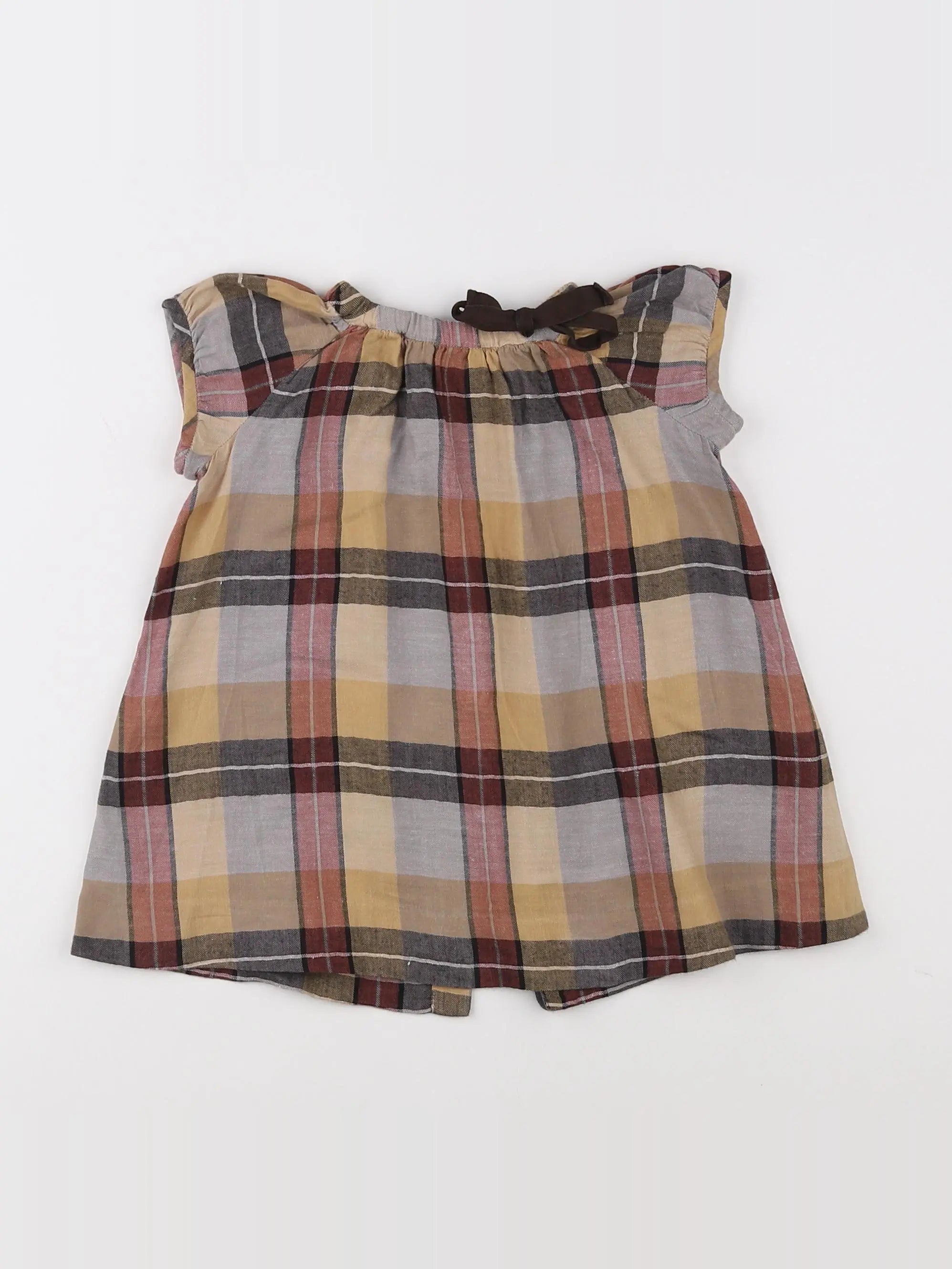 Bonpoint - blouse multicolore - 12 mois