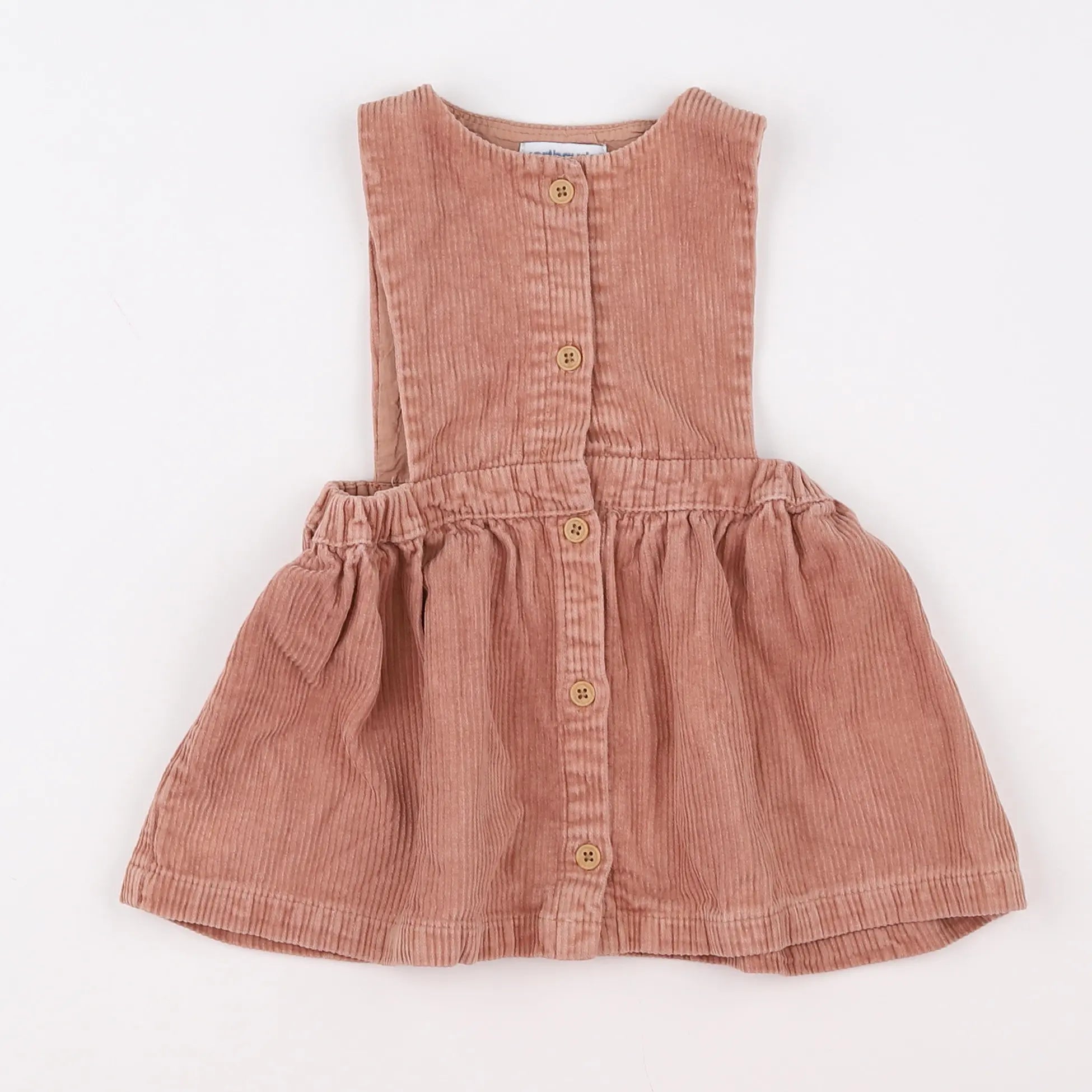 Vertbaudet - robe rose - 12 mois