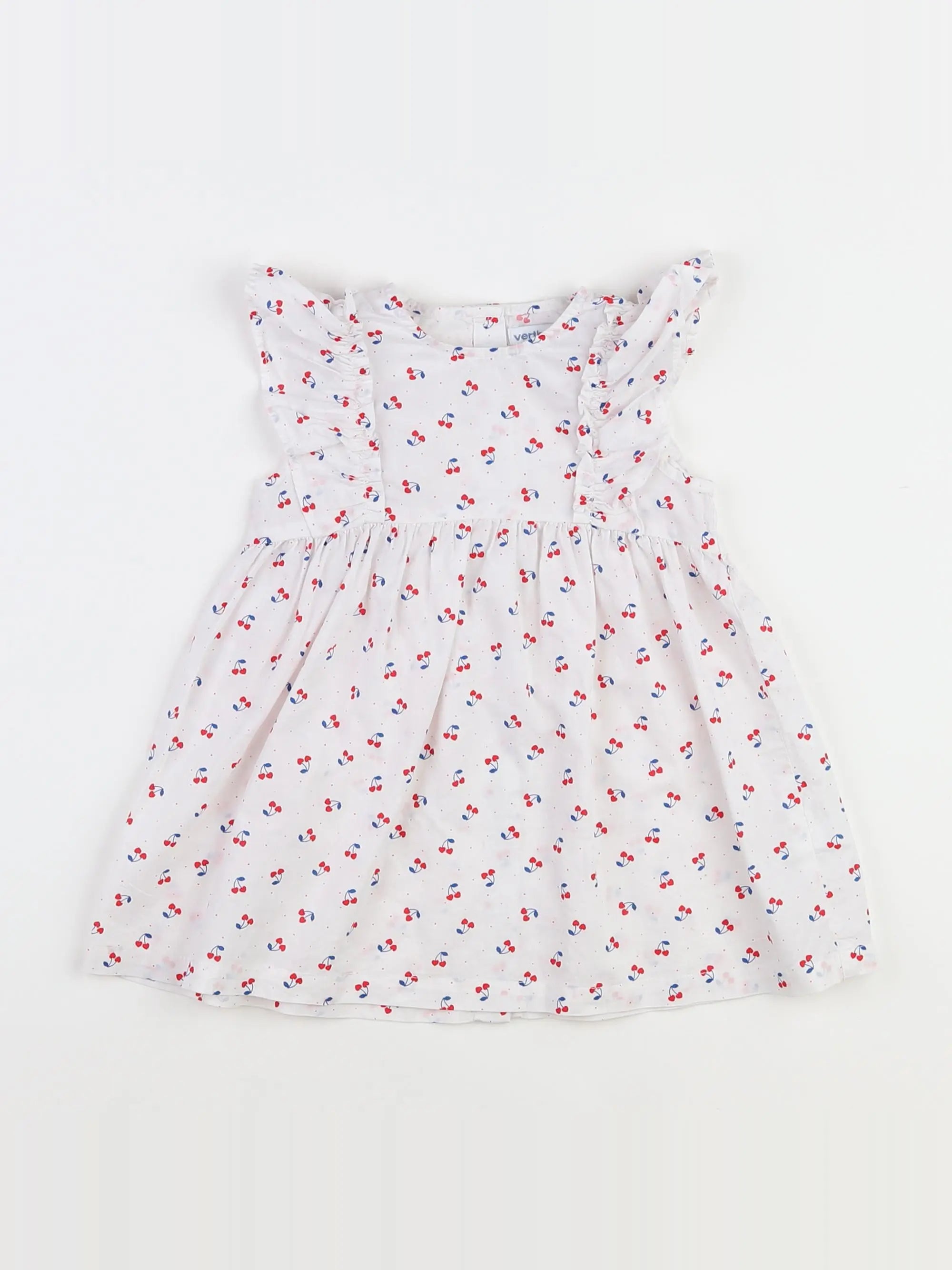 Vertbaudet - robe multicolore - 18 mois