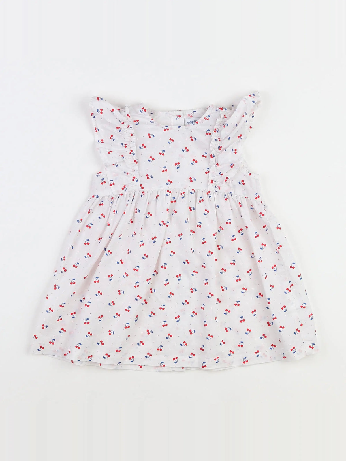 Vertbaudet - robe multicolore - 18 mois