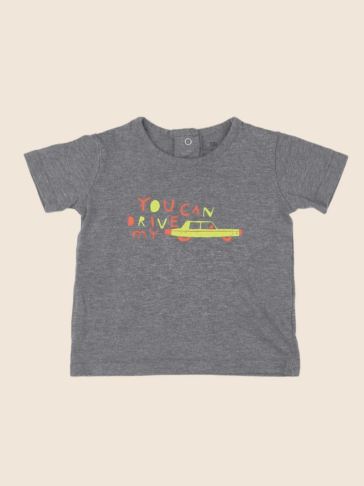La Redoute - tee-shirt gris - 6 mois