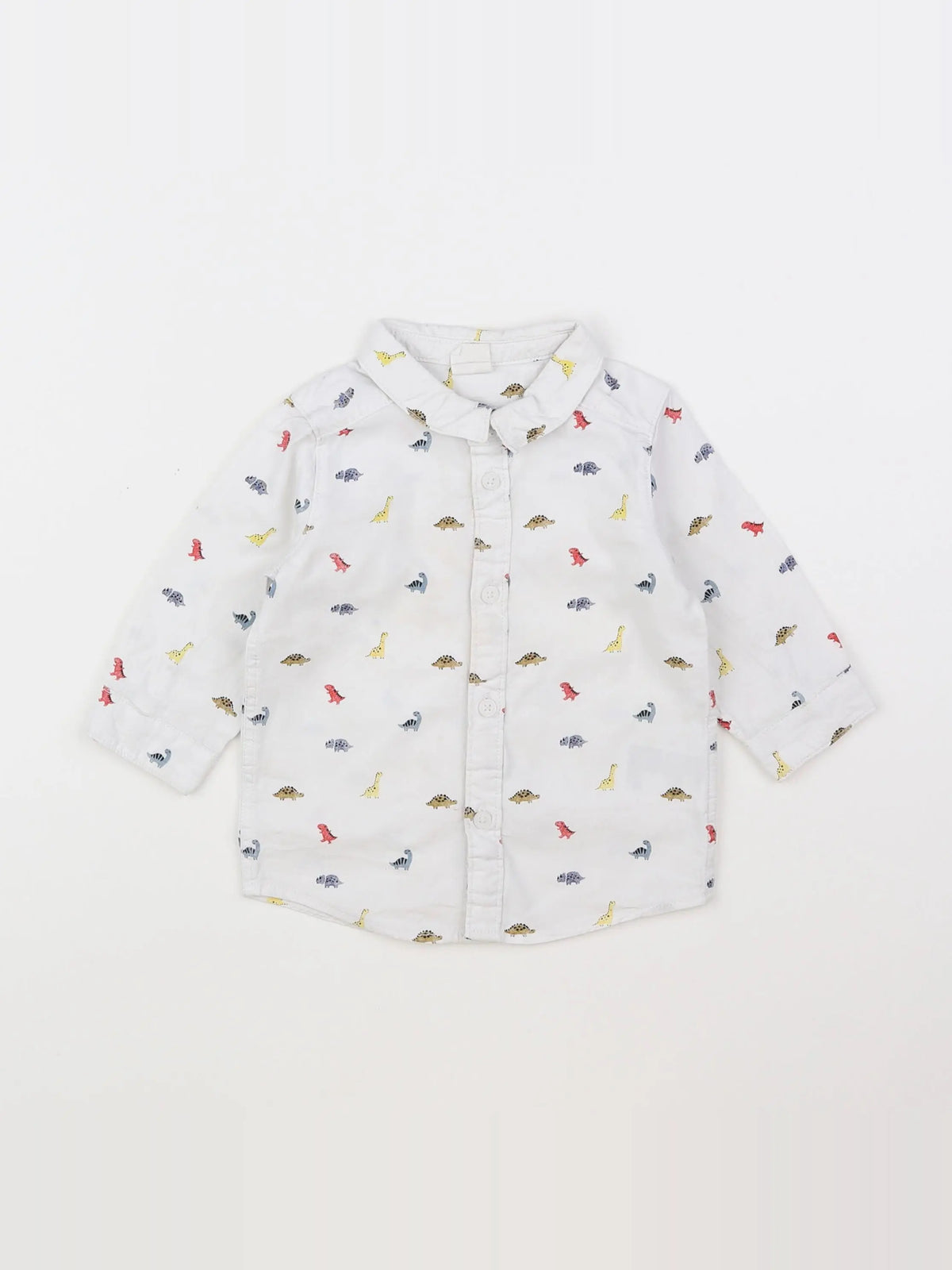 H&M - chemise blanc - 6 mois