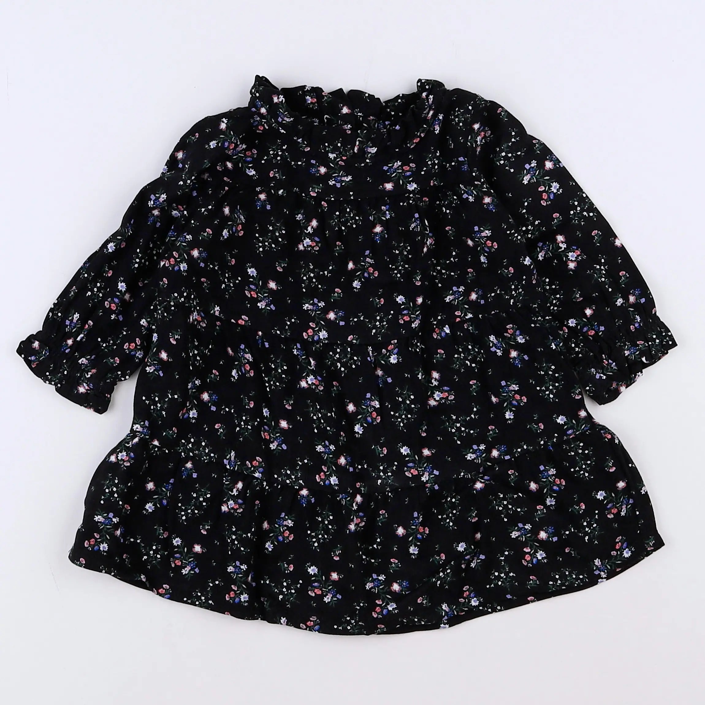 Vertbaudet - robe noir - 3 mois