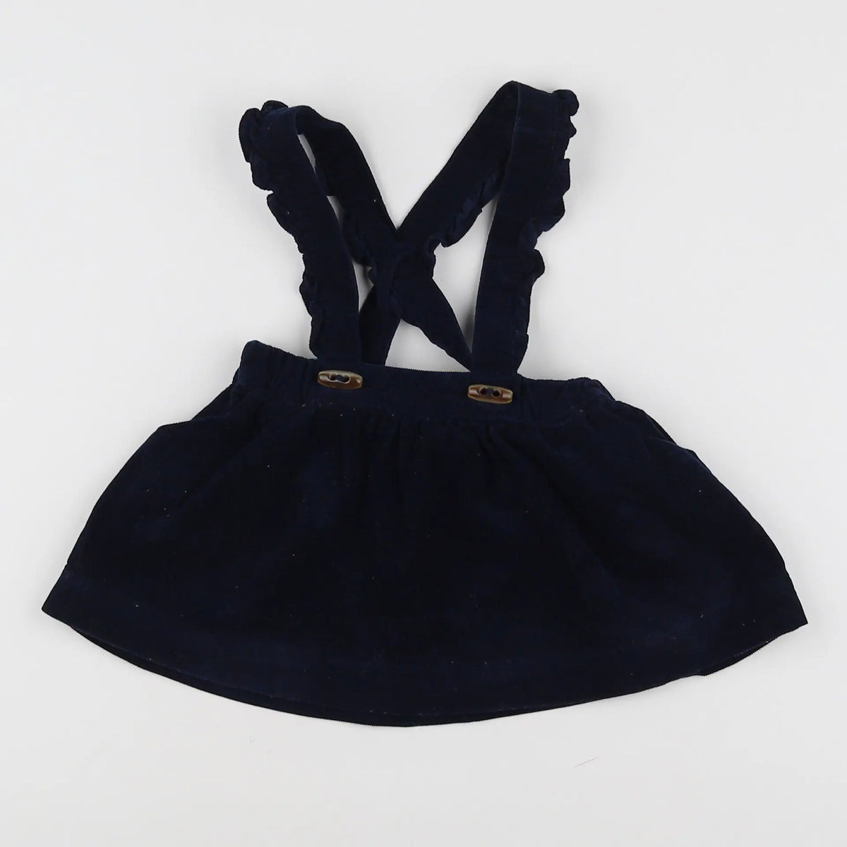 Vertbaudet - jupe bleu - 12 mois