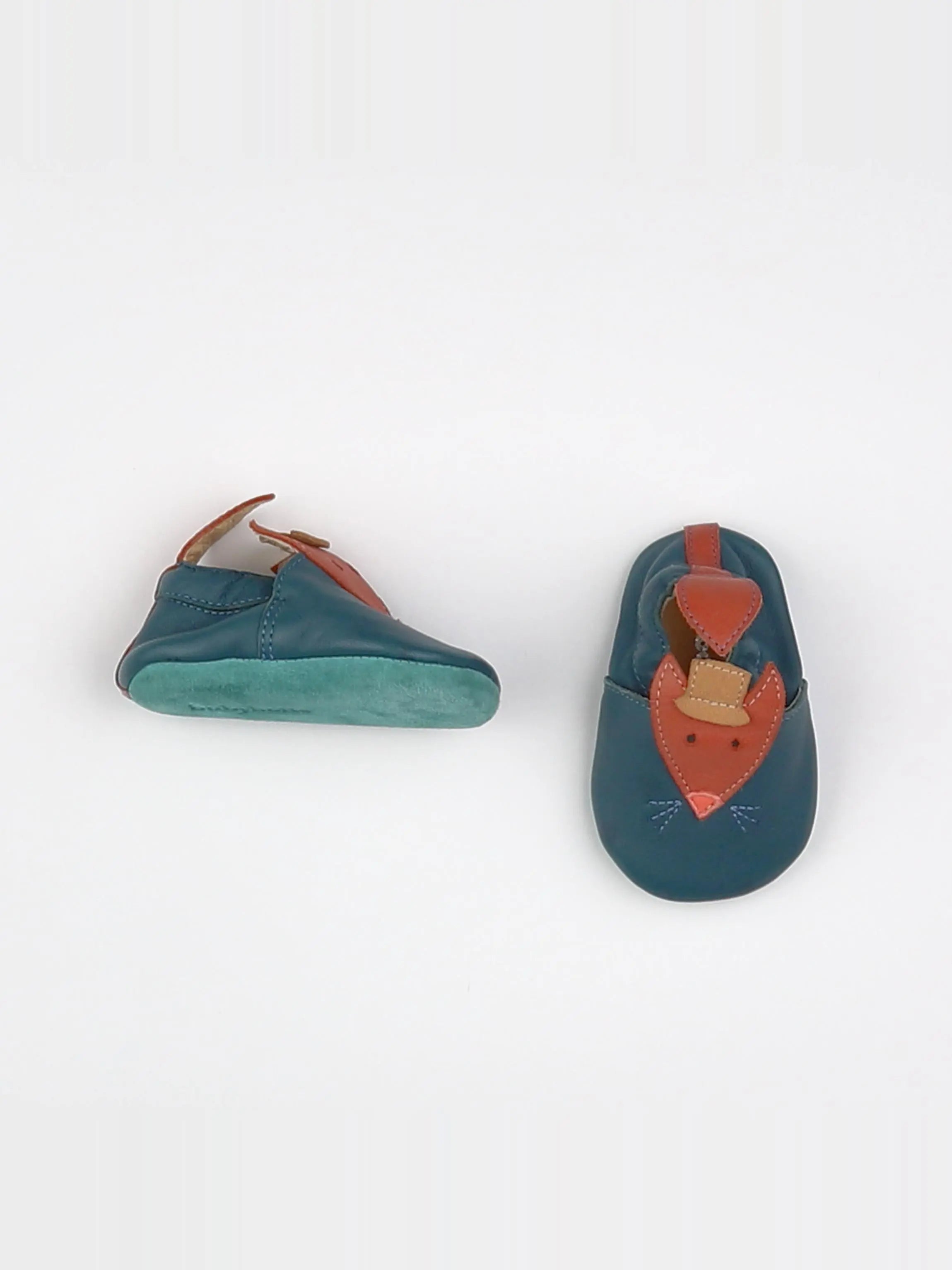 Babybotte - chaussons bleu - pointure 16/17
