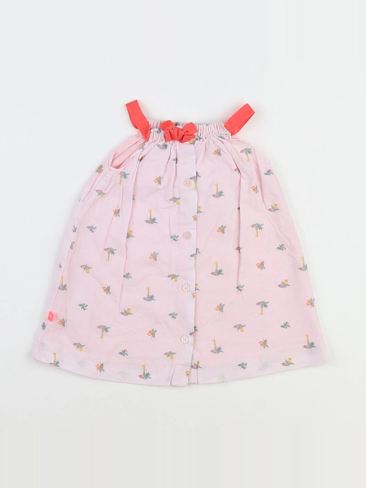 Cadet Rousselle - robe rose - 6 mois