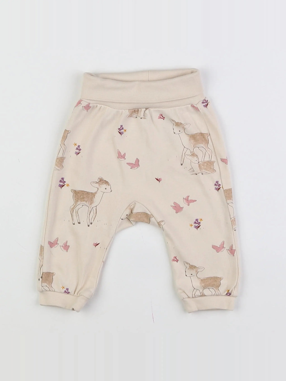 H&M - sarouel beige, multicolore - 3 mois