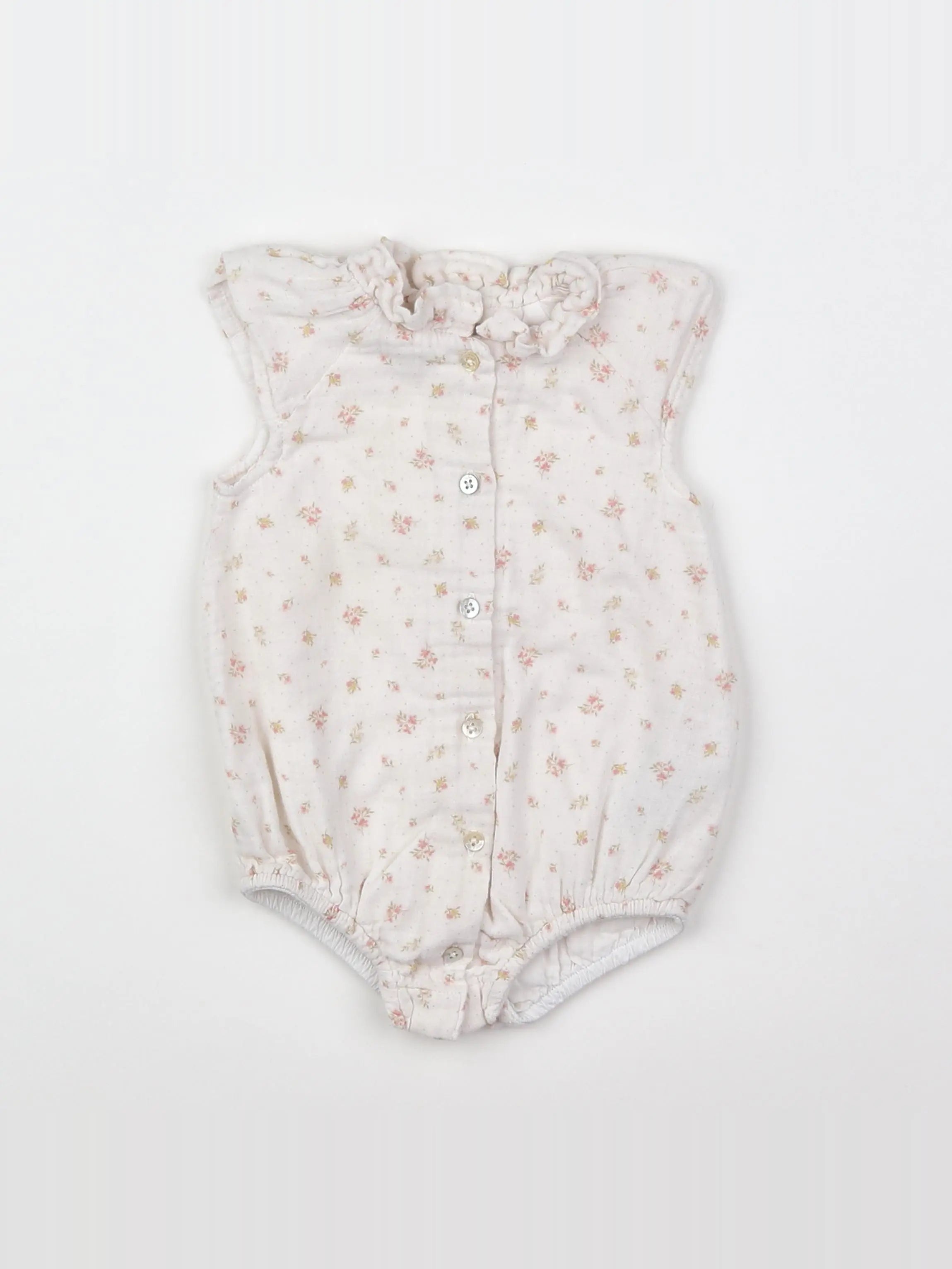 Natalys - combinaison blanc - 3 mois