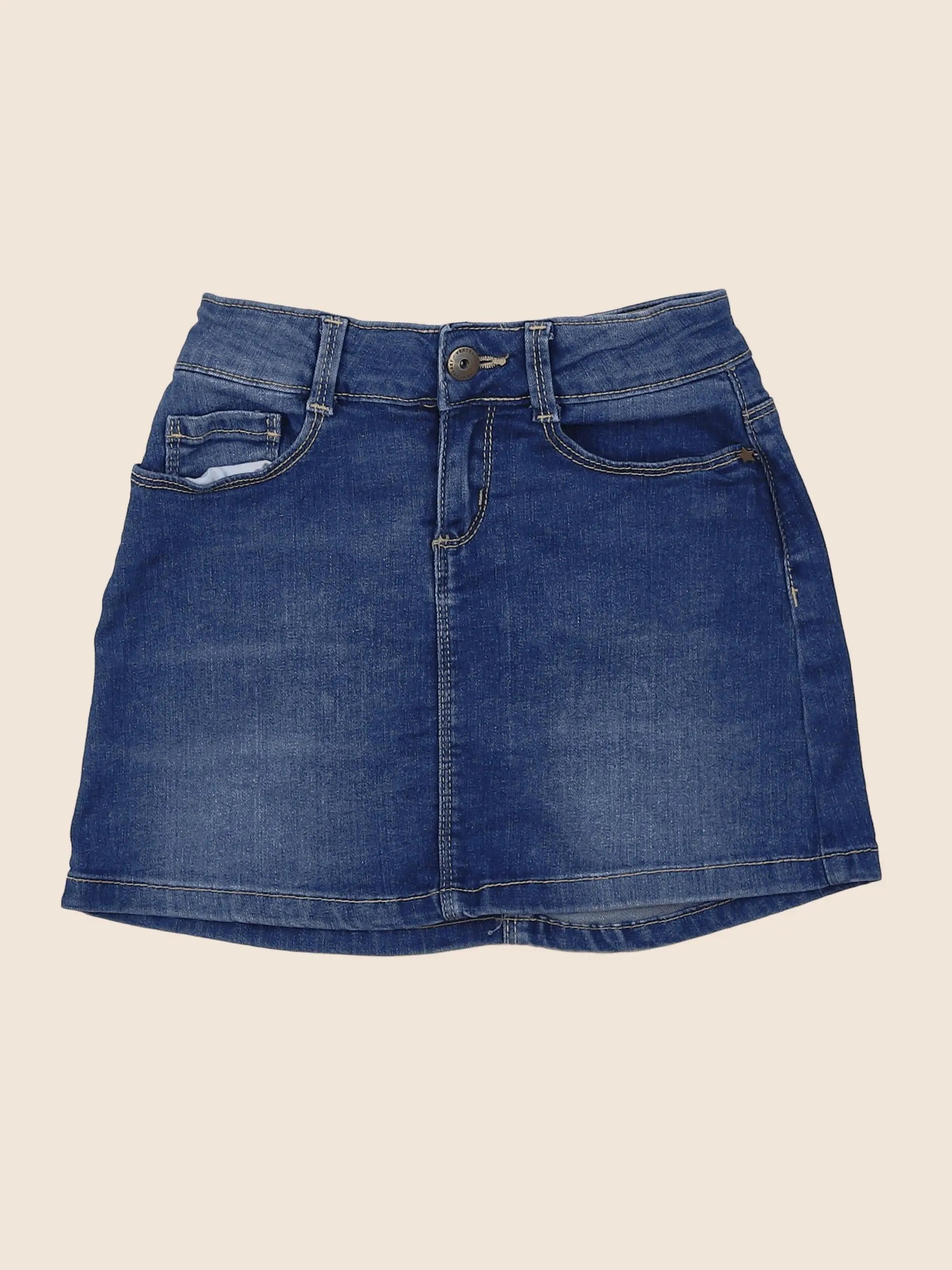 Vertbaudet - jupe bleu - 8 ans
