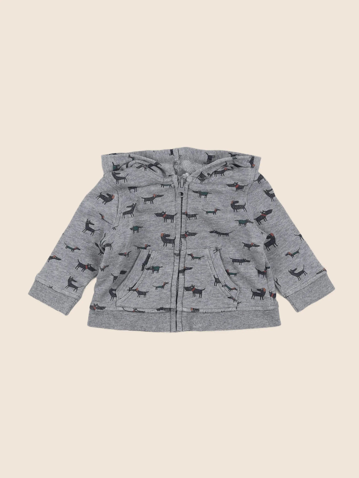 Boutchou - sweat gris - 6 mois