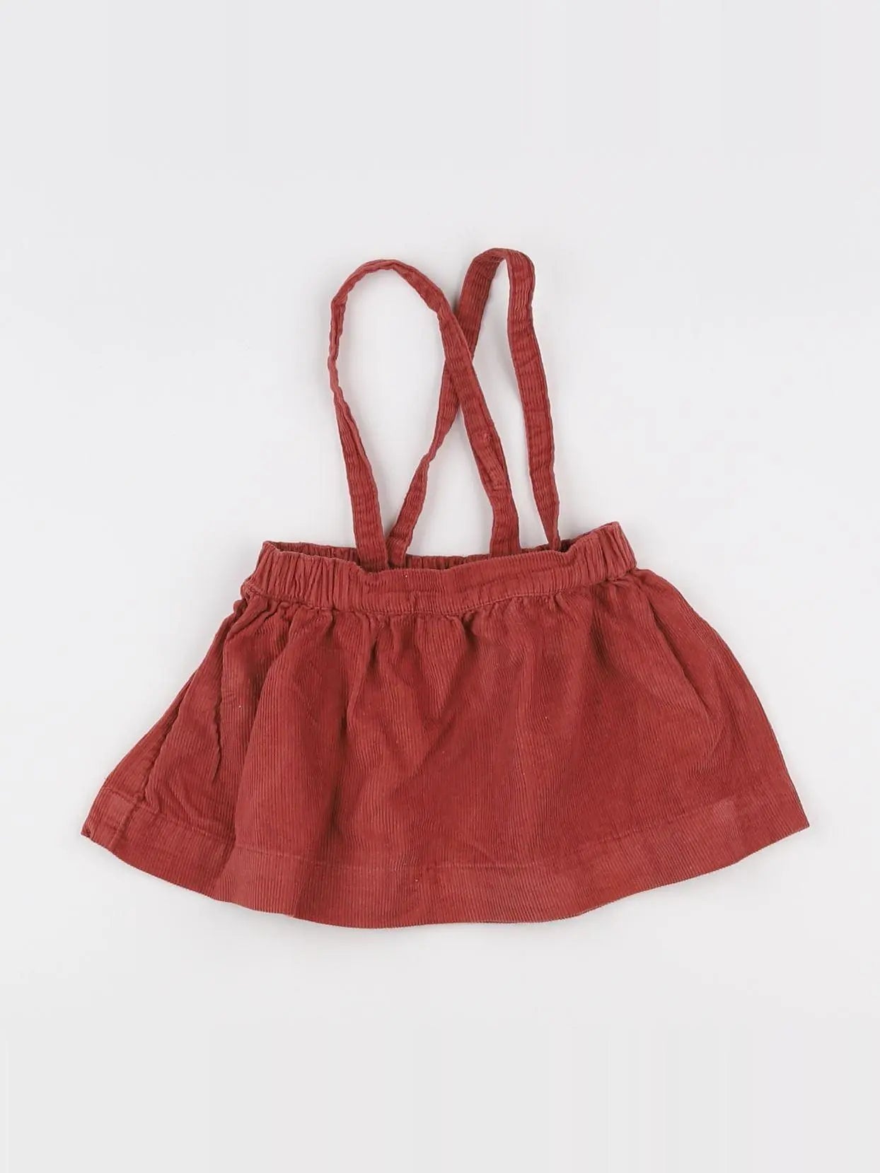 Vertbaudet - jupe marron - 9 mois