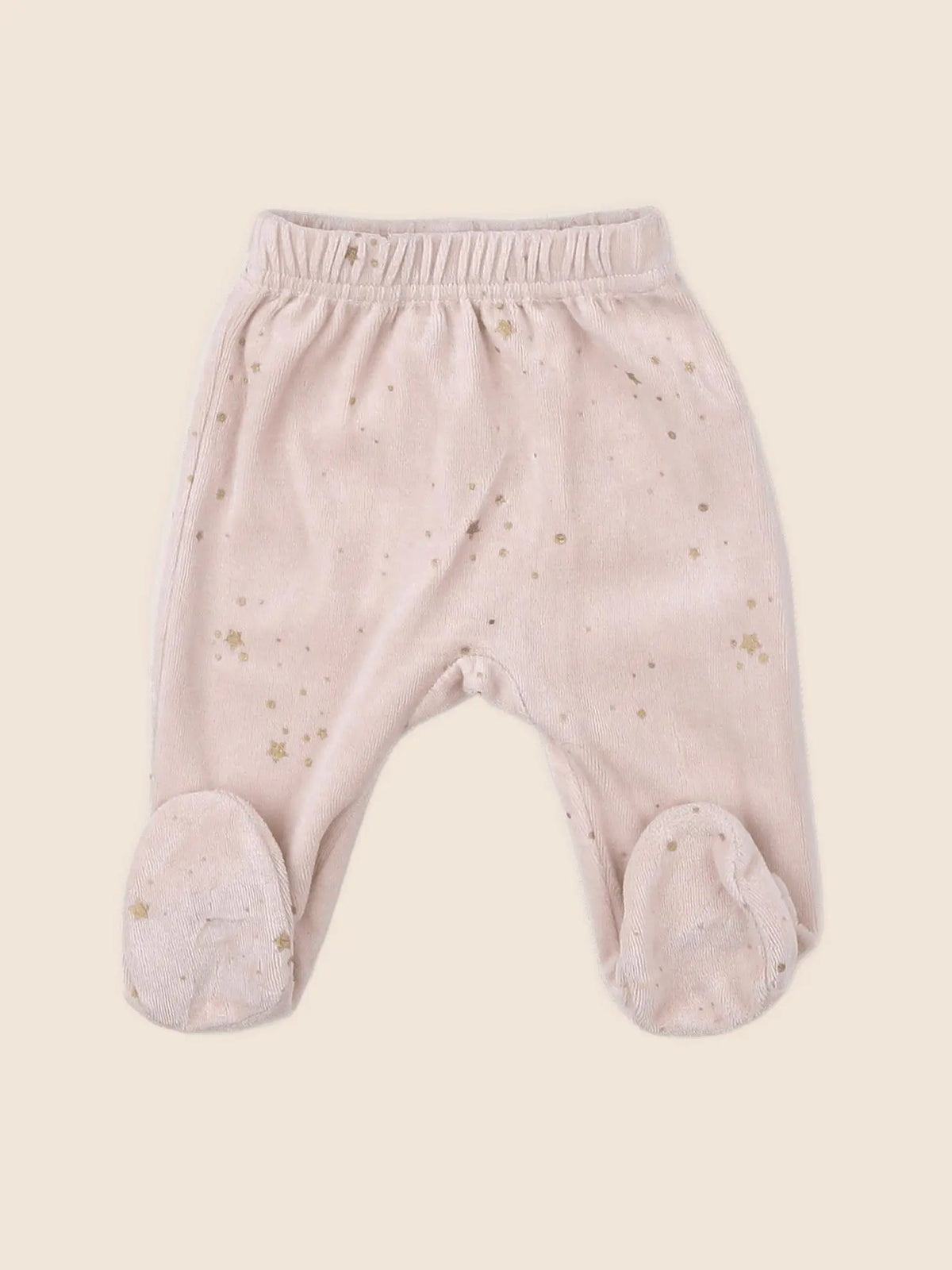 Vertbaudet - pyjama velours rose - 3 mois
