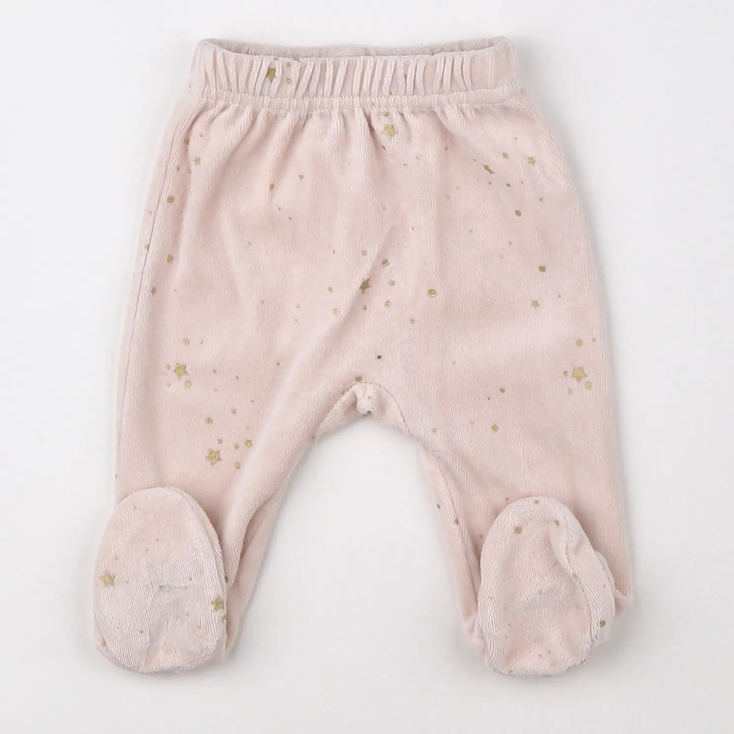 Vertbaudet - pyjama velours rose - 3 mois