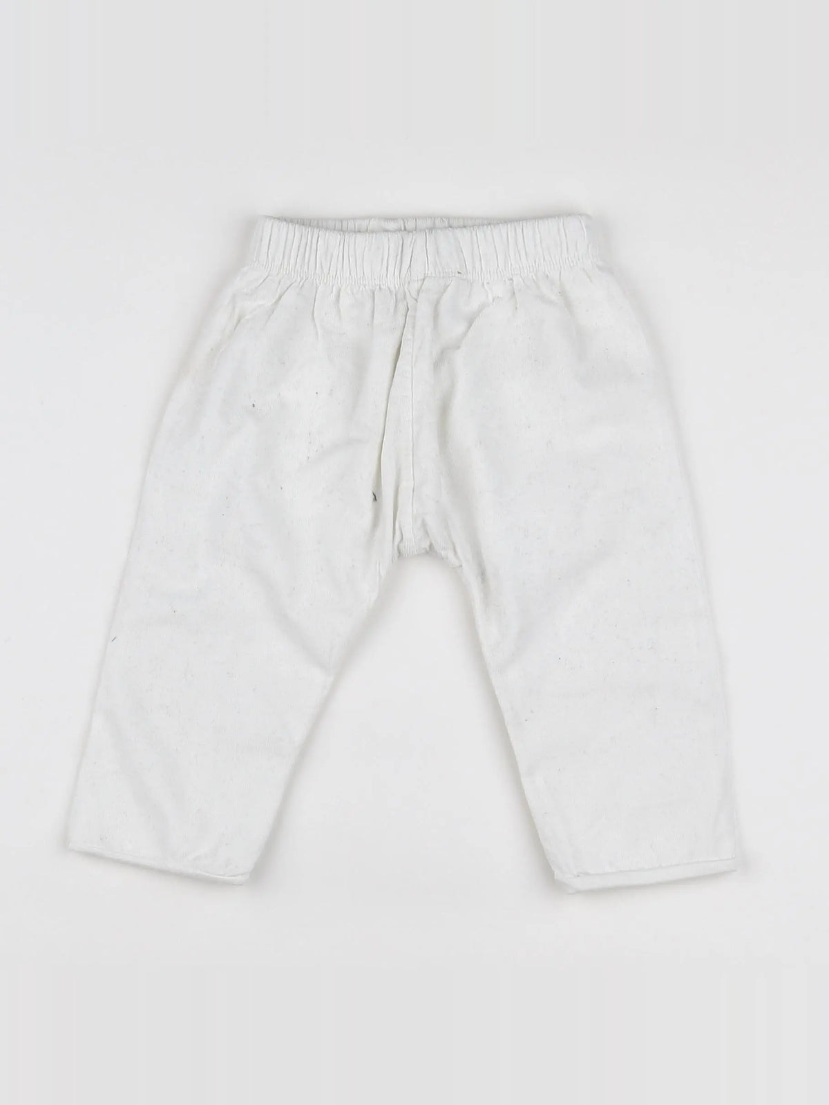 Petit Bateau - pantalon blanc - 6 mois