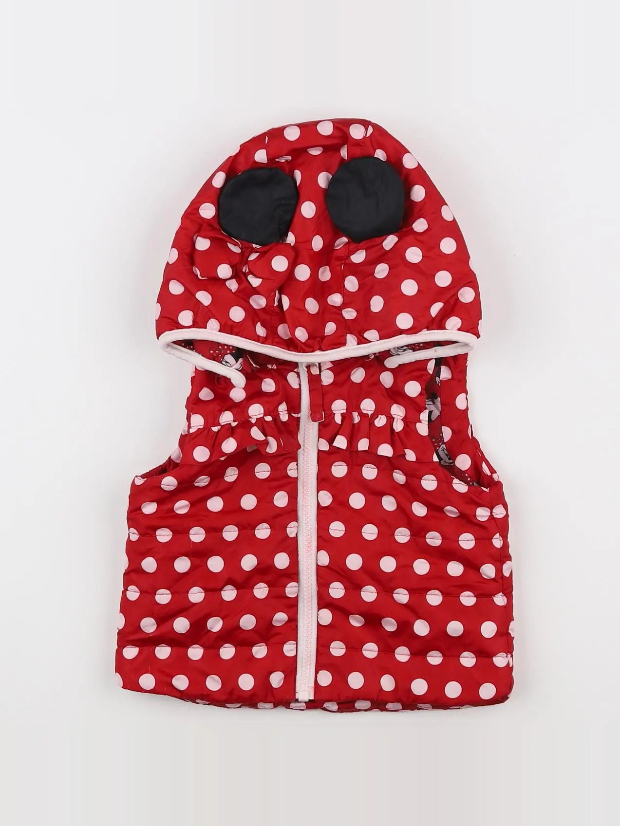 H&M - doudoune rouge - 18 mois