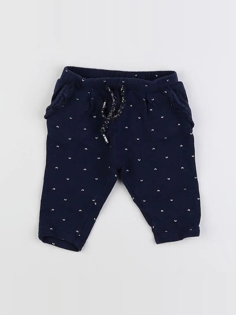 Vertbaudet - jogging bleu - 6 mois